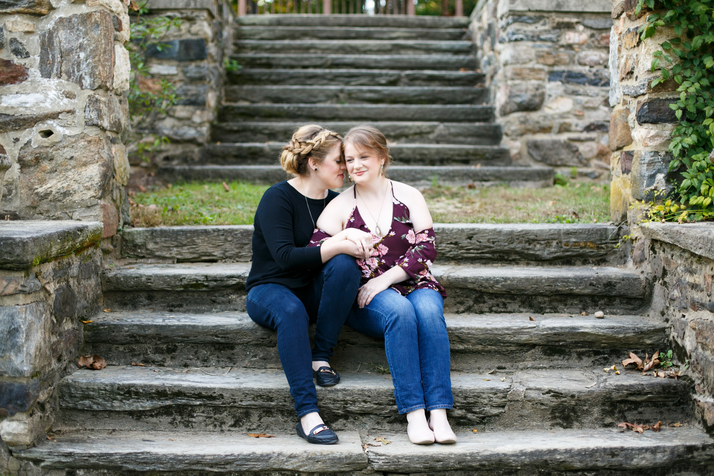 Ridley Creek State Park Engagement Session with LGBTQ Couple 3