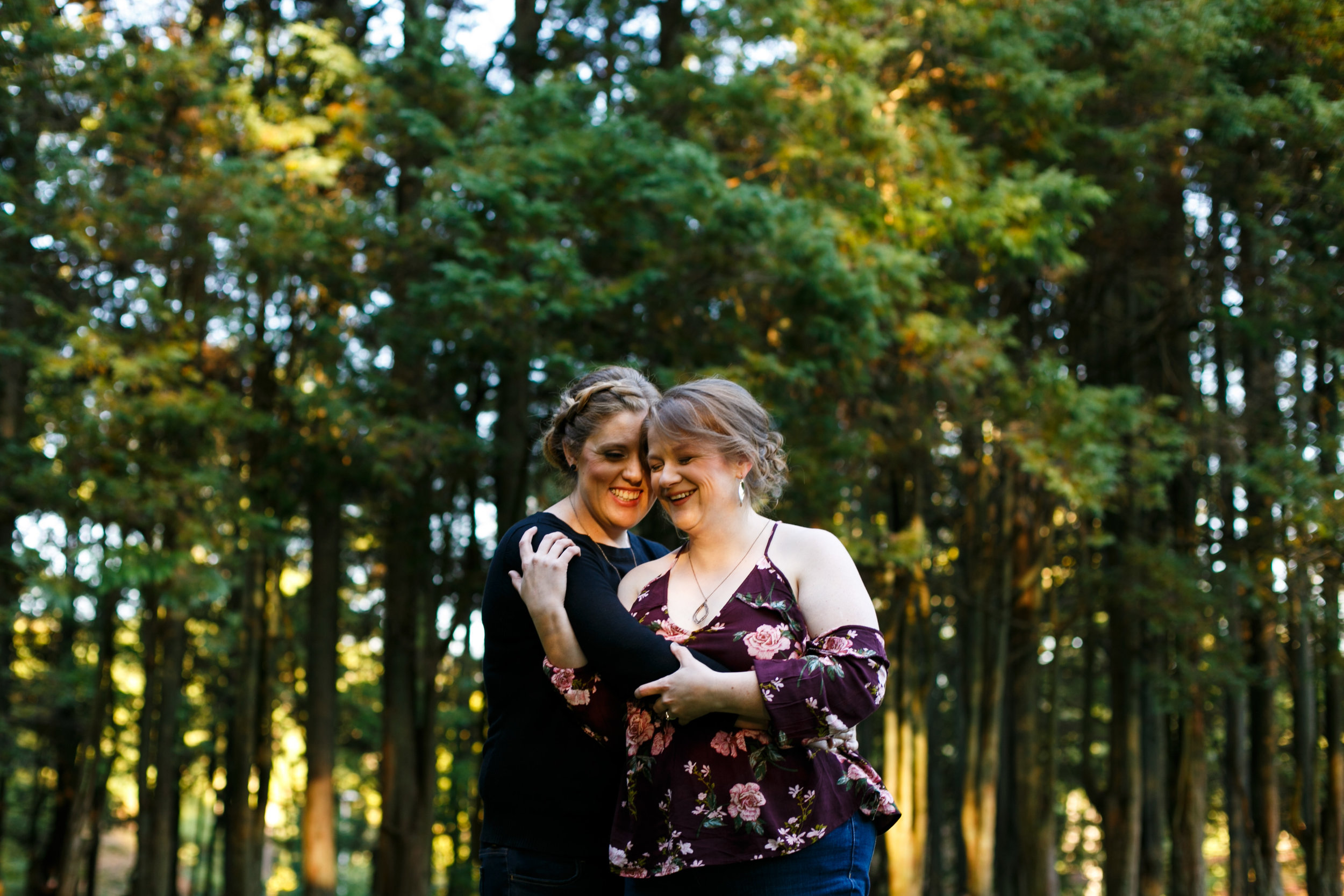 Ridley Creek State Park Engagement Session with LGBTQ Couple 12