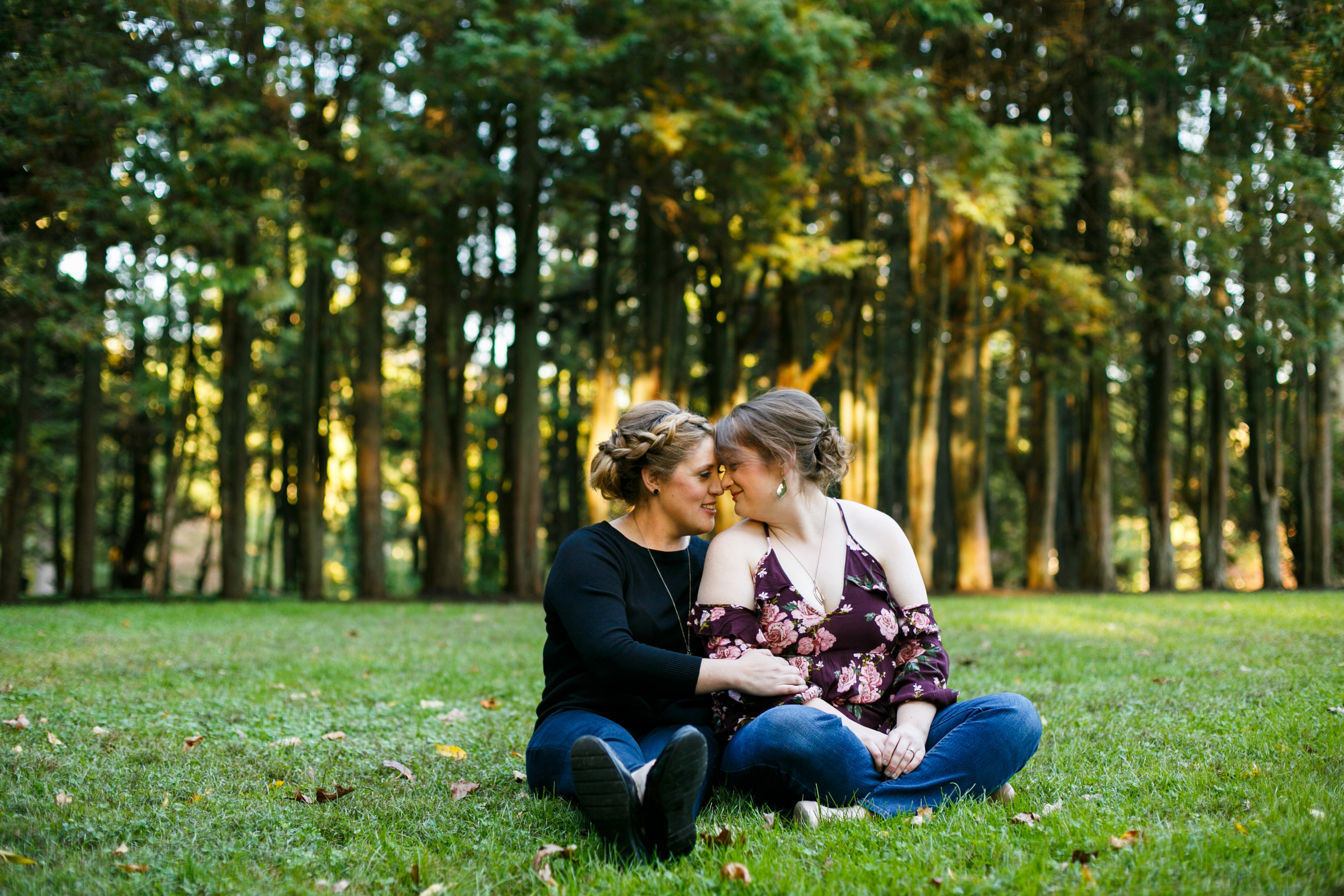 Ridley Creek State Park Engagement Session with LGBTQ Couple 14