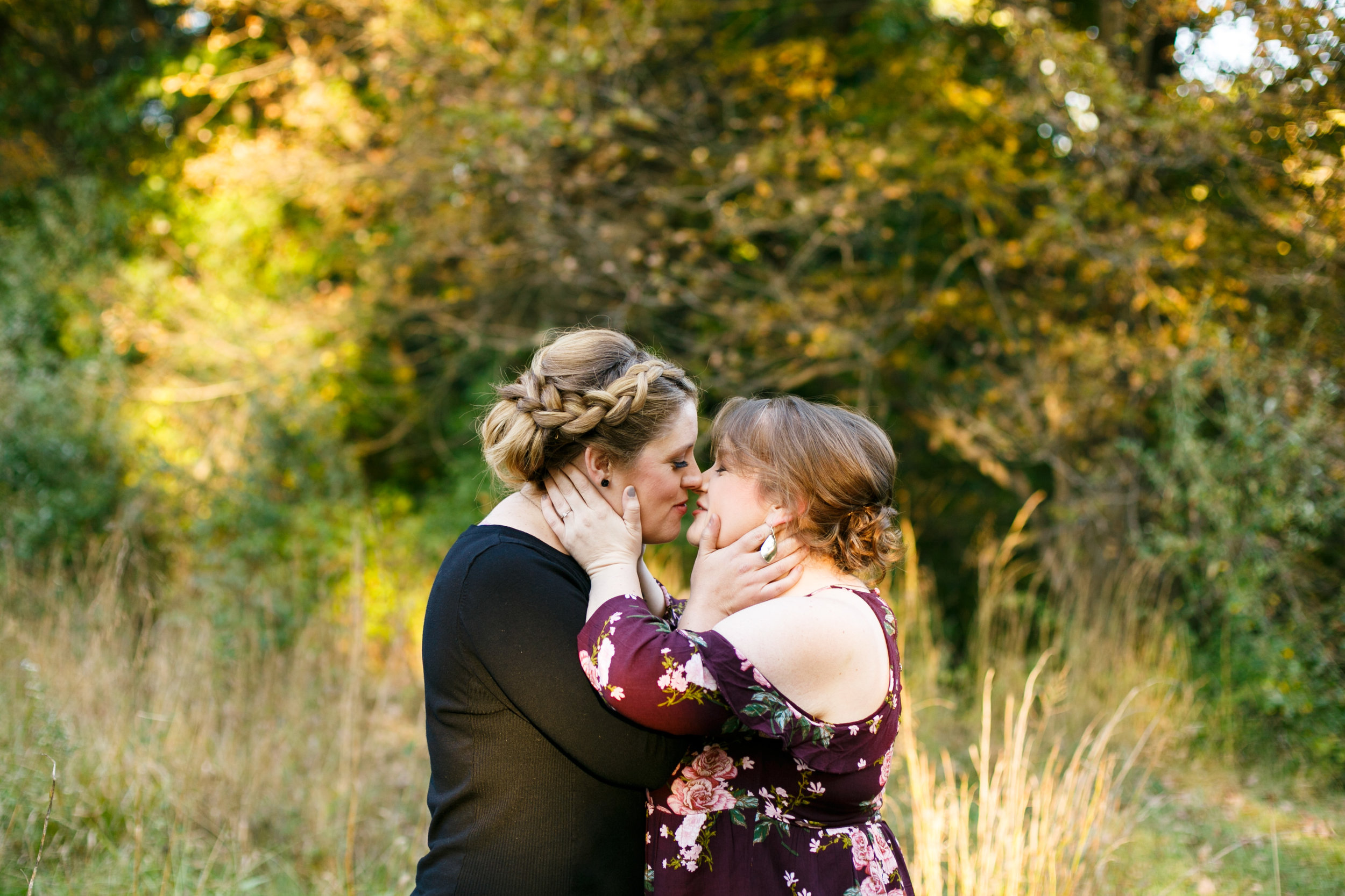 Ridley Creek State Park Engagement Session with LGBTQ Couple 15