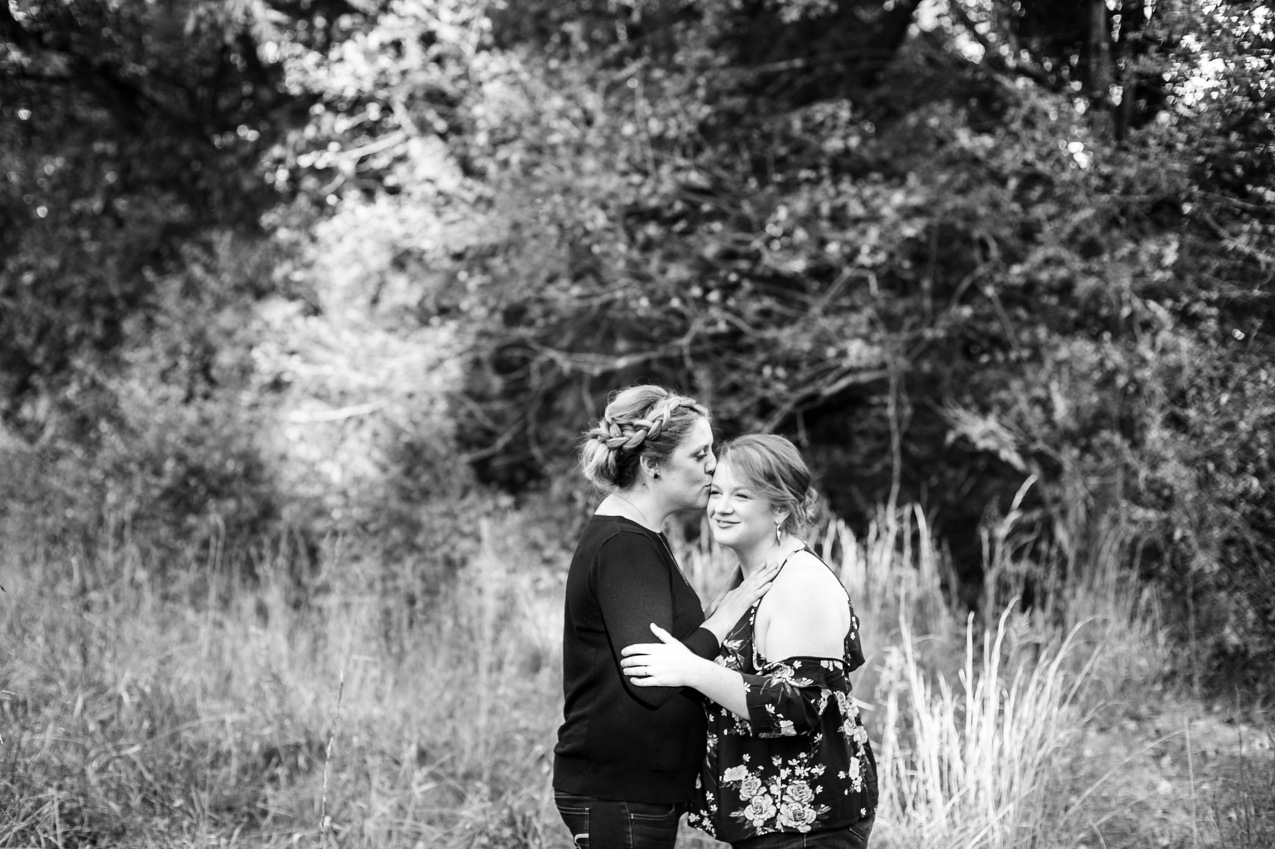 LGBTQ Posing for Lesbian Engagement Session 16