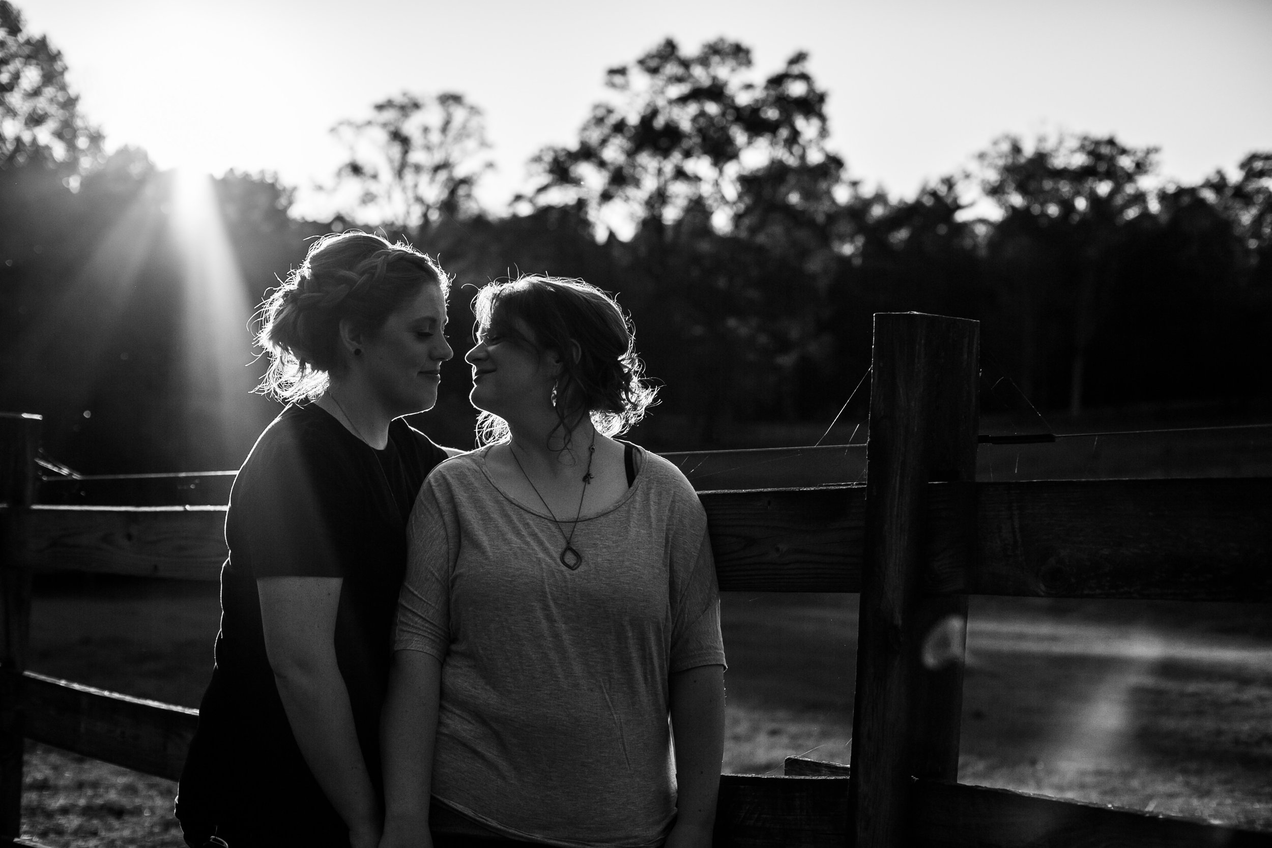 LGBTQ Posing for Lesbian Engagement Session 20