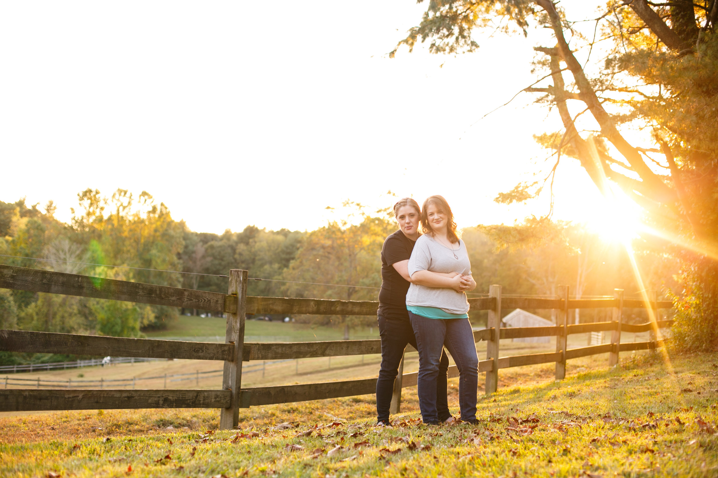 LGBTQ Posing for Lesbian Engagement Session 22