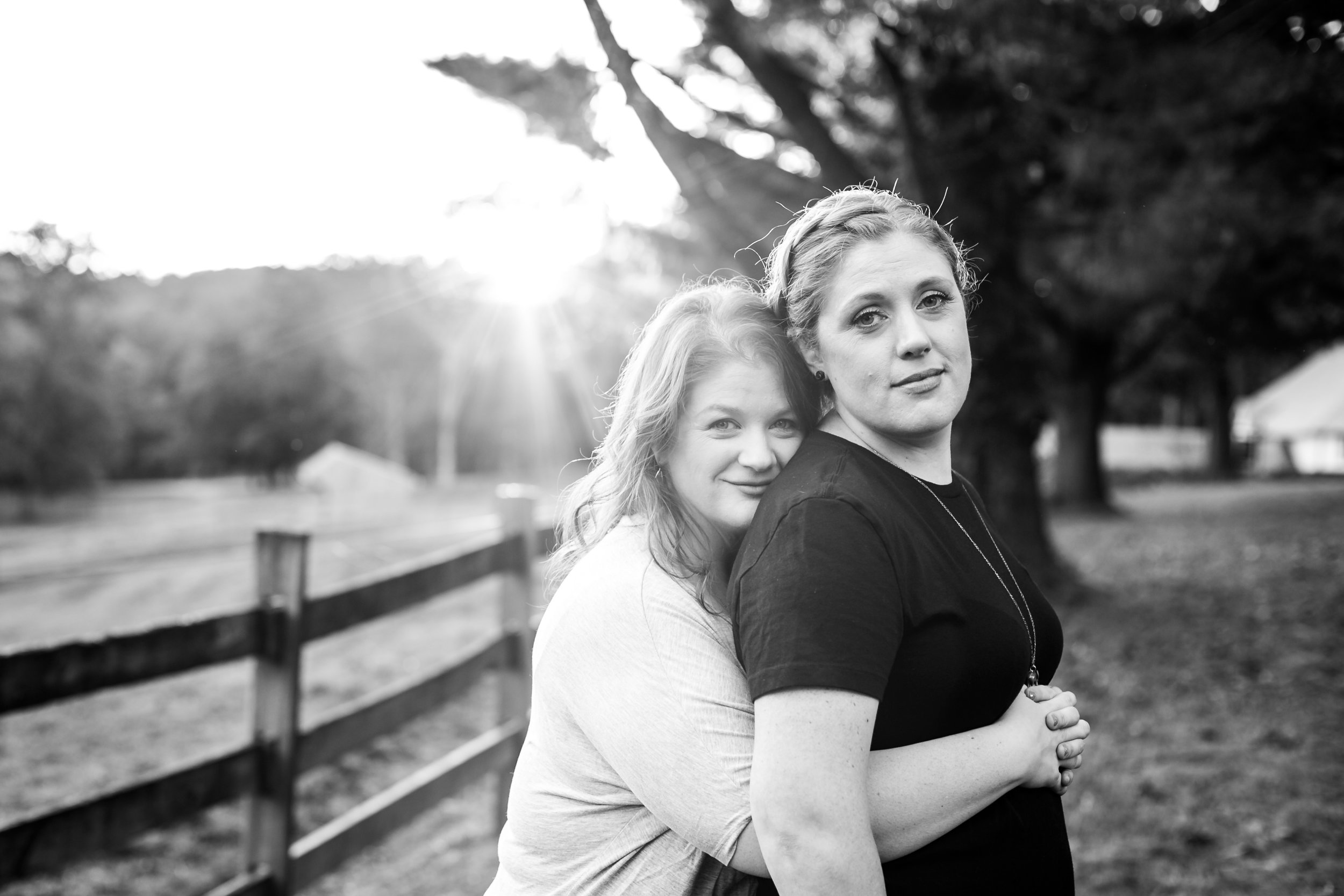 Fall Engagement Shoot Lesbian Couple at Ridley Creek Park 22