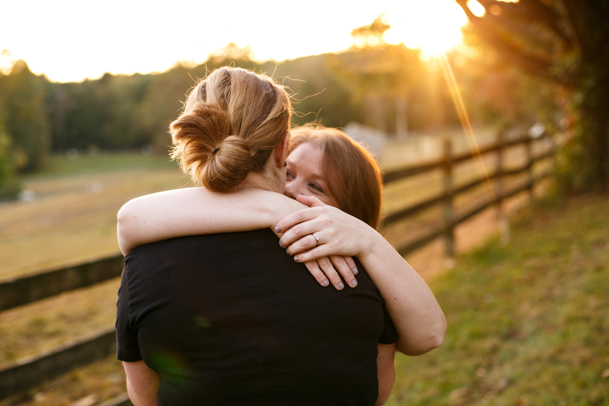 Fall Engagement Shoot Lesbian Couple at Ridley Creek Park 24