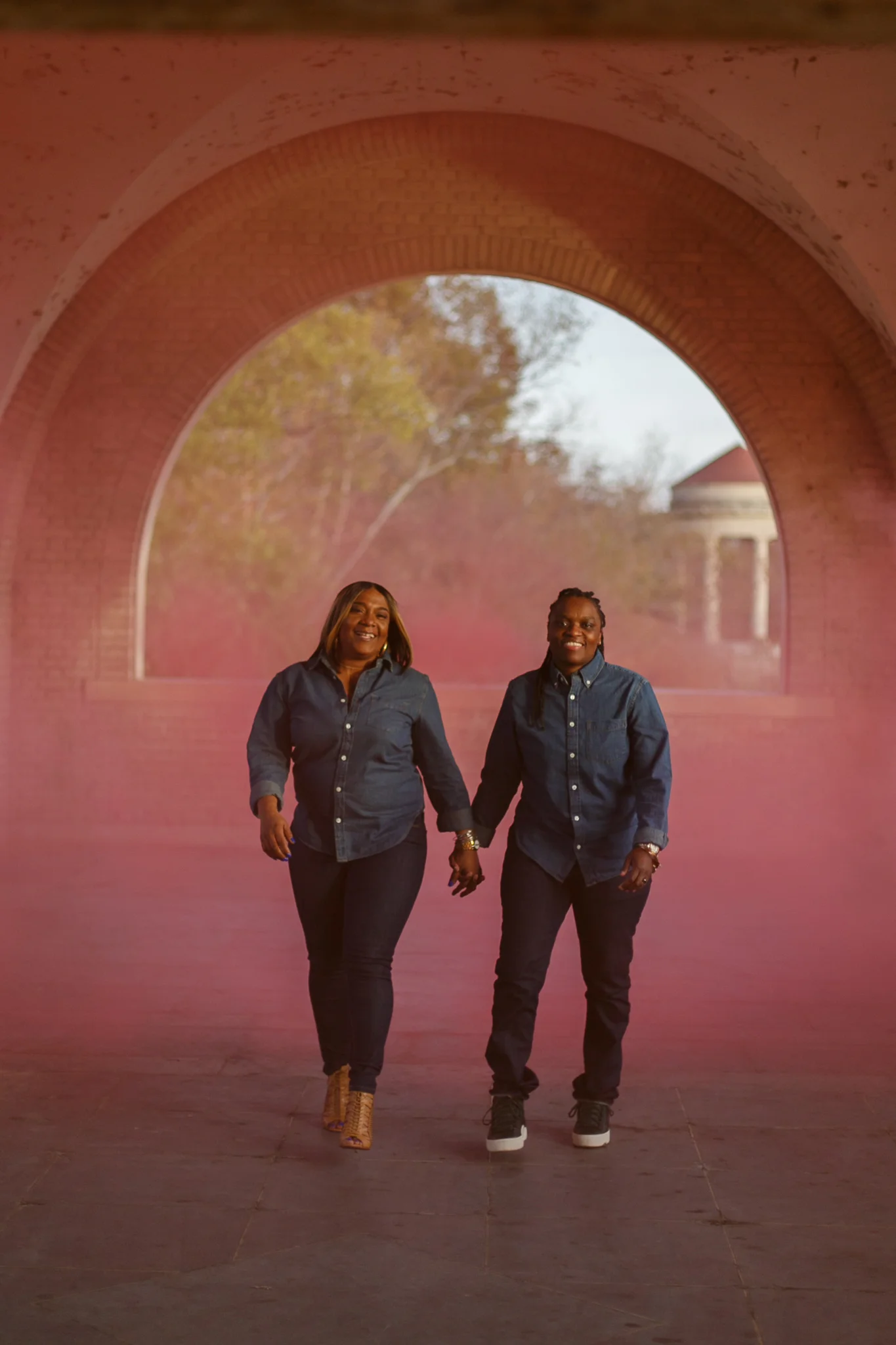Smoke Bomb Engagement Session