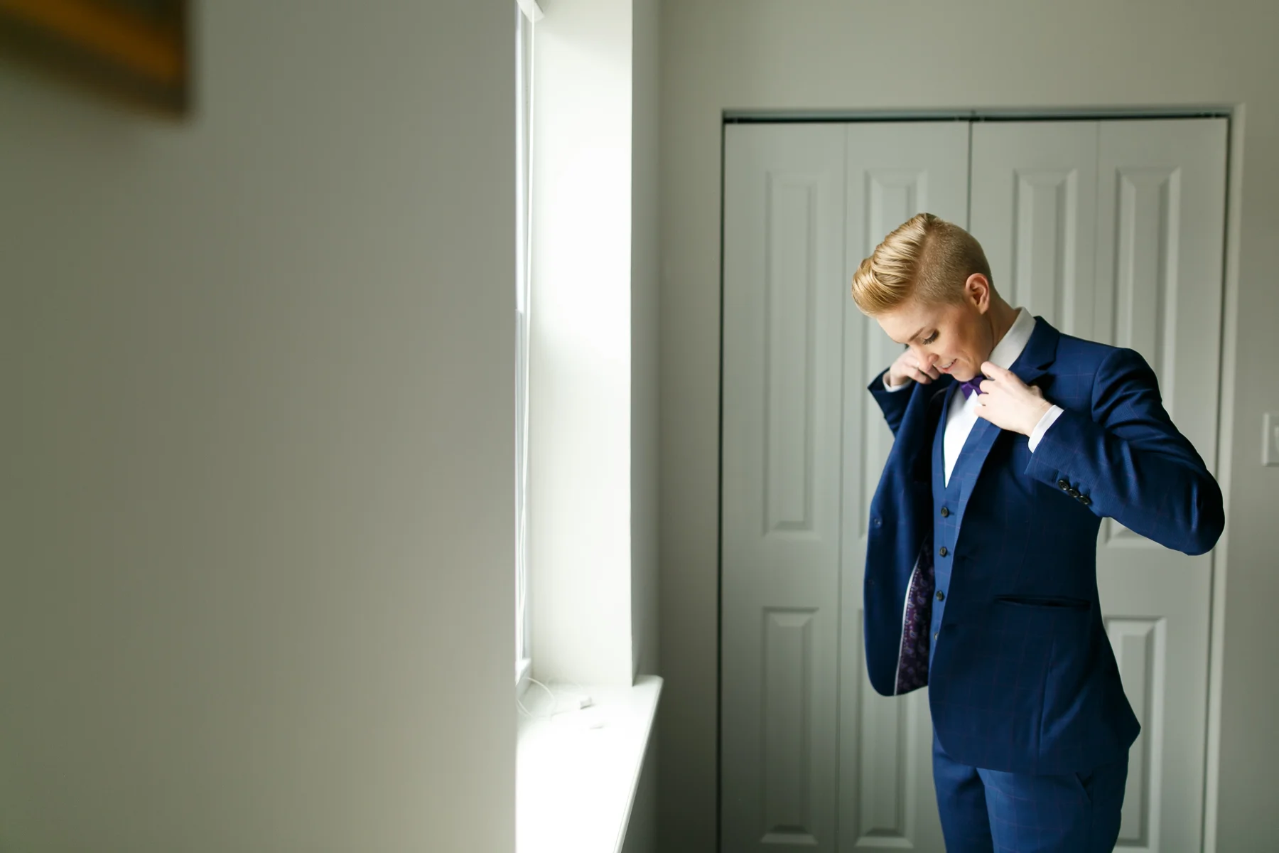 Bindle and Keep Bride in Suit
