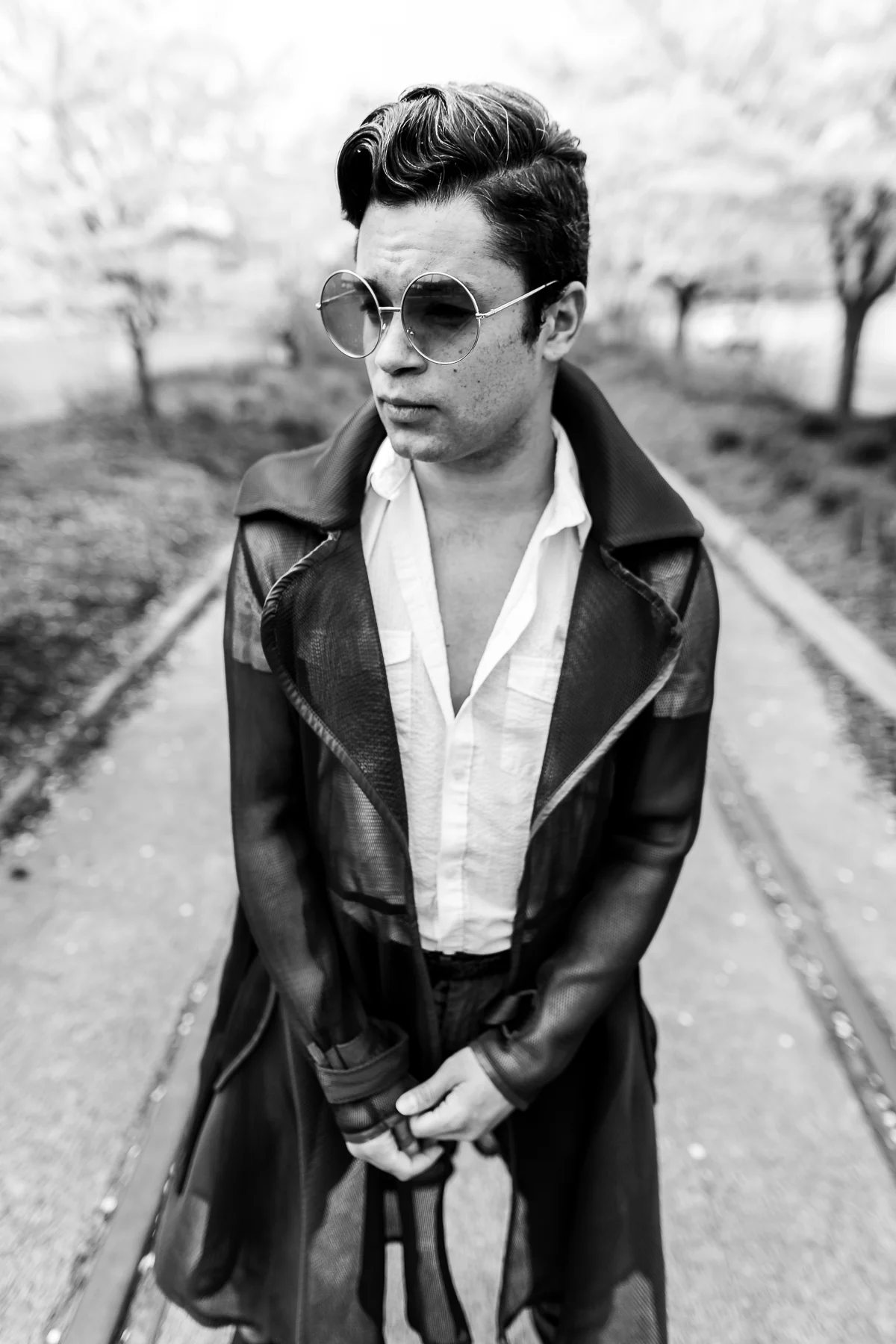 Gay Male Model Posing