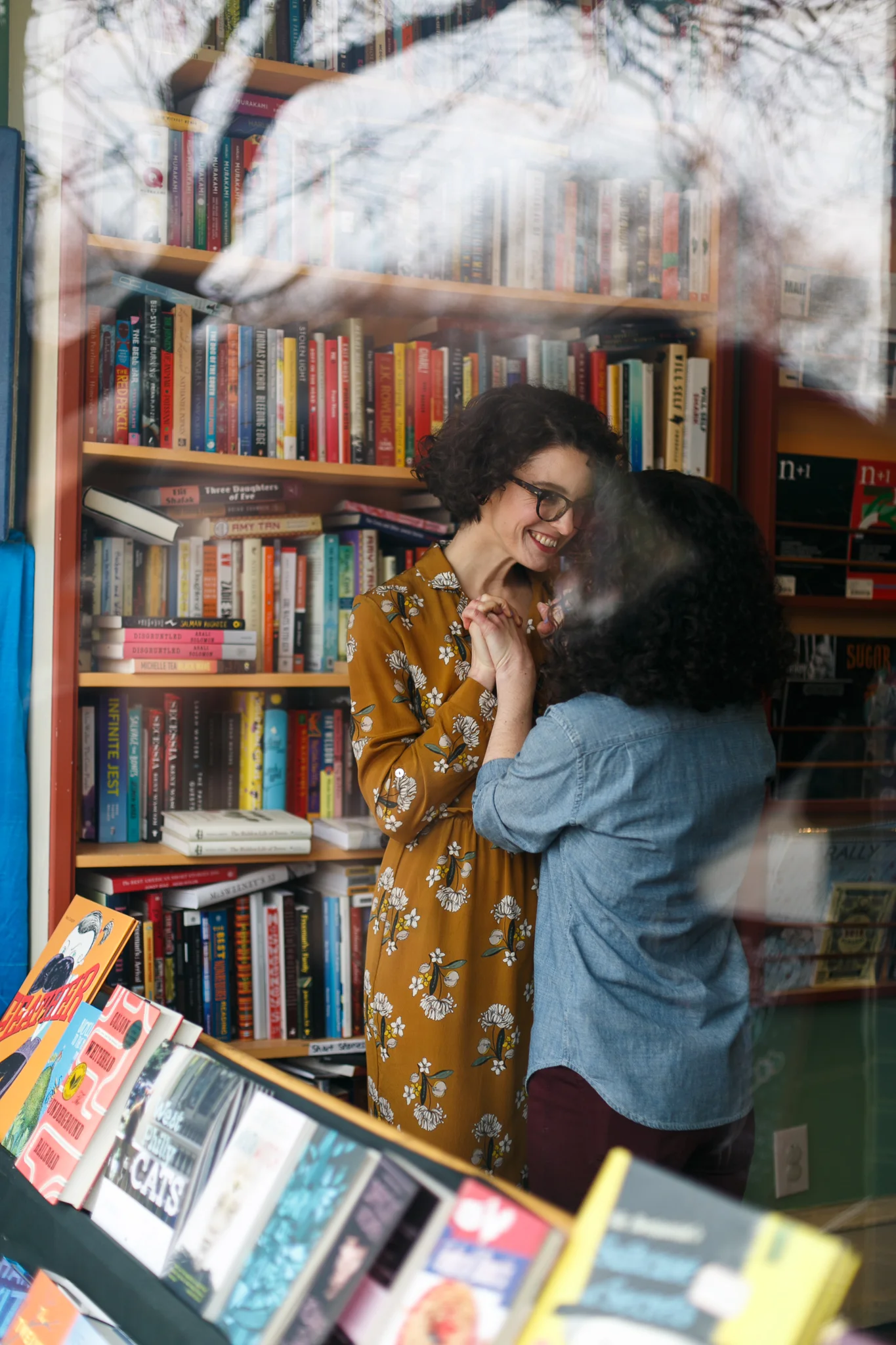 Bookstore LGBTQ Engagement Session