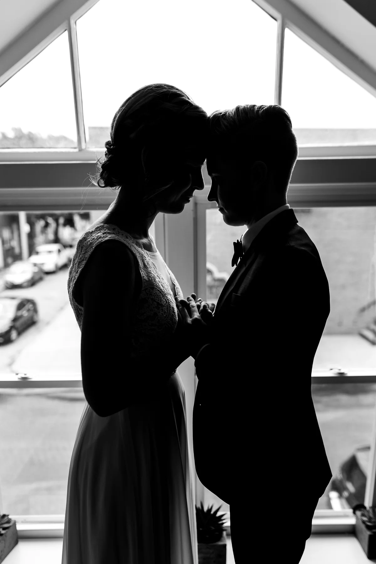 Lesbian First Look Philadelphia Wedding