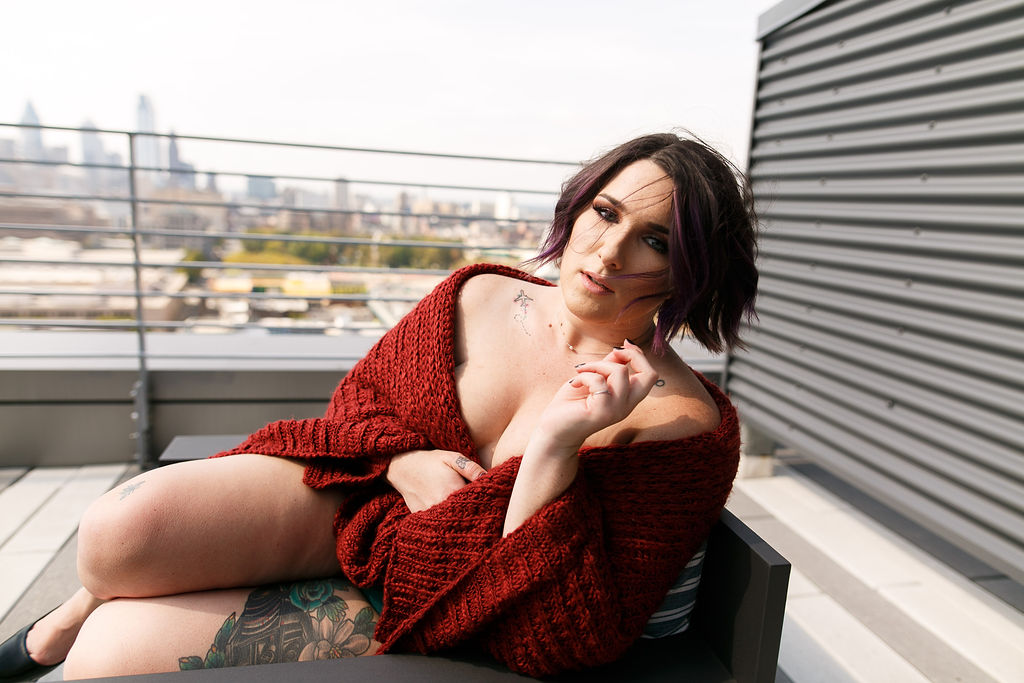 Philly Outdoor Rooftop Boudoir Session by Swiger Photography 48.jpg