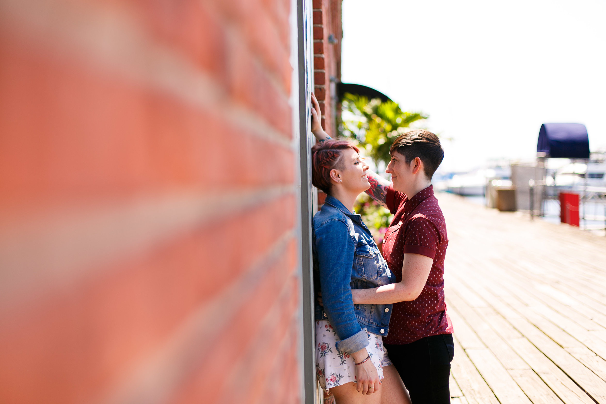 LGBTQ Baltimore Engagement Session with lesbian photographer Swiger Photography42.jpg