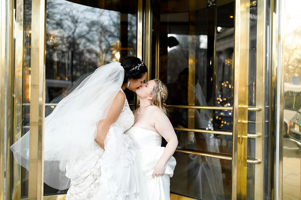 Old City Philly Renaissance Hotel Lesbian Winter Wedding74.jpg