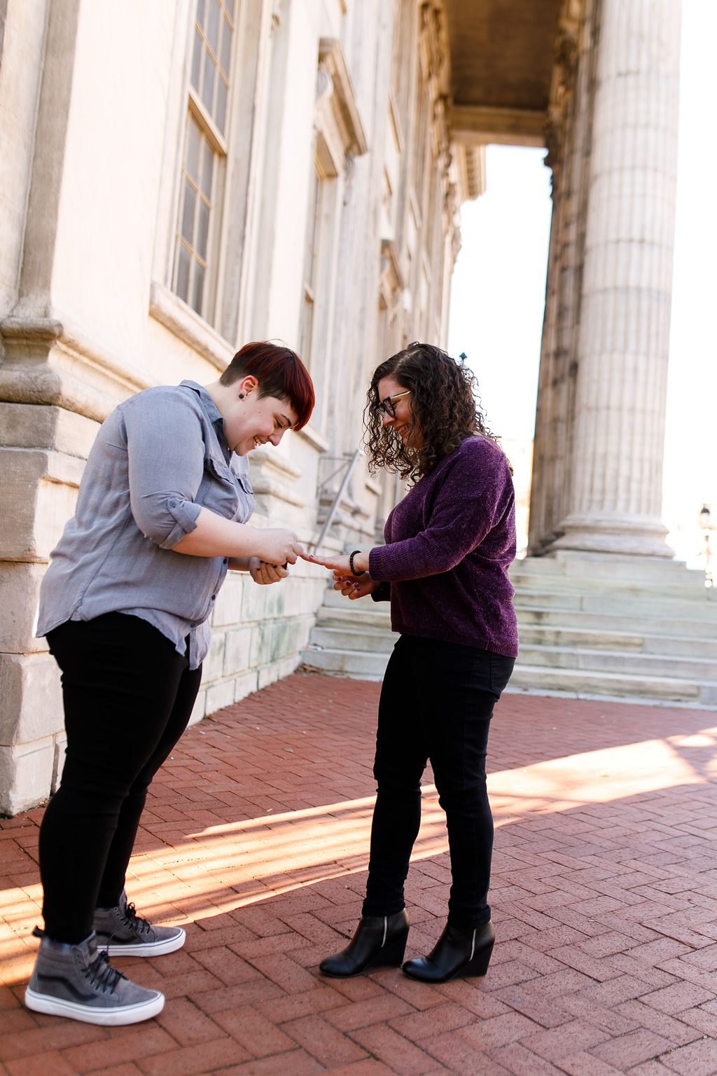 Winter Old City Philadelphia LGBTQ Proposal9.jpg