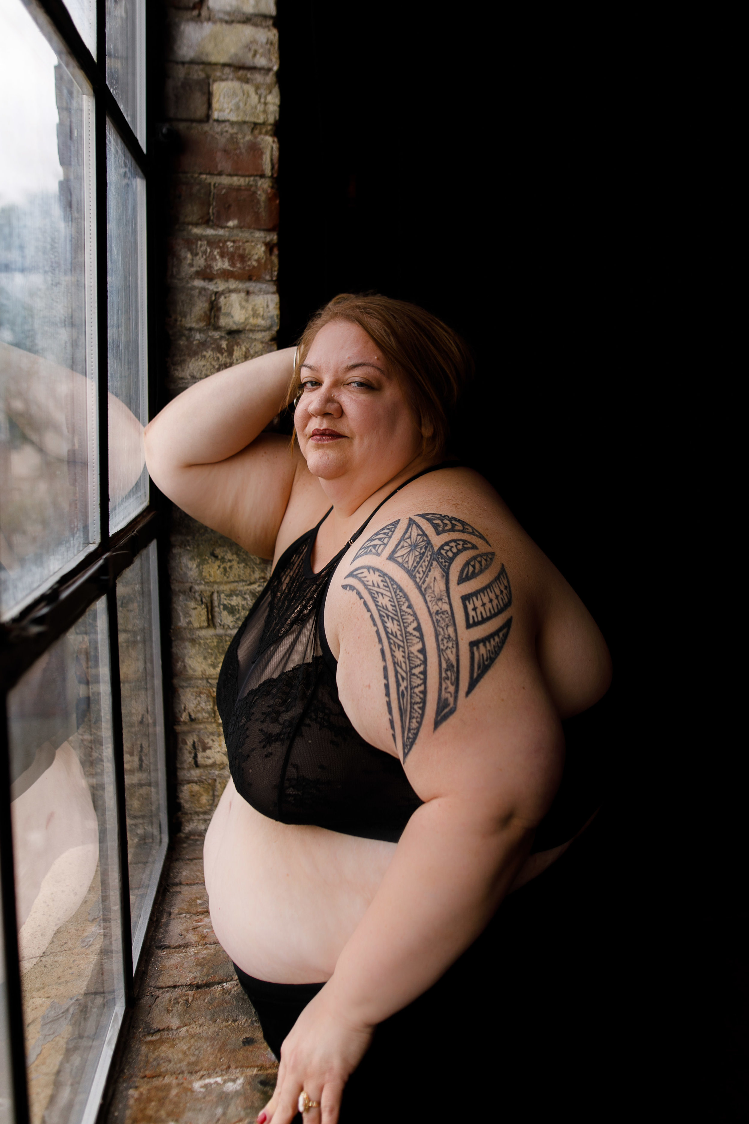 fat friendly body positive boudoir photographer Philadelphia 4