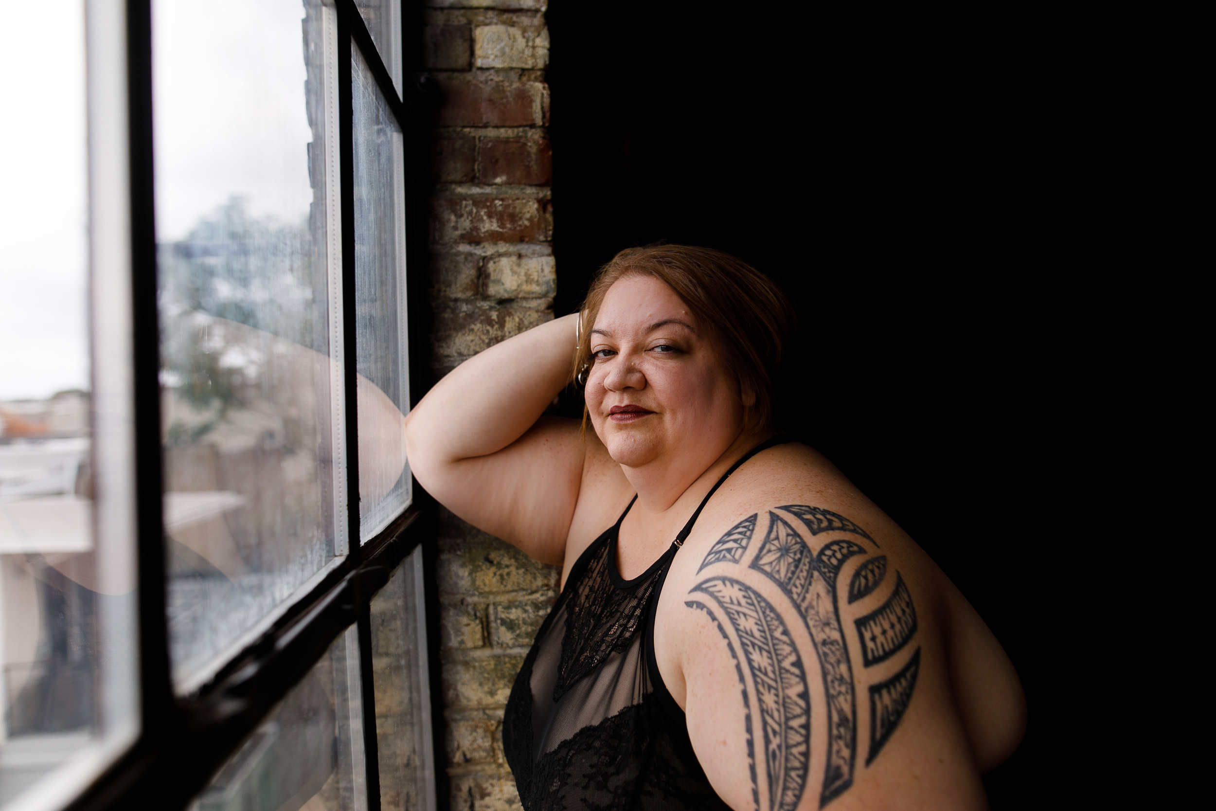 fat friendly body positive boudoir photographer Philadelphia 9