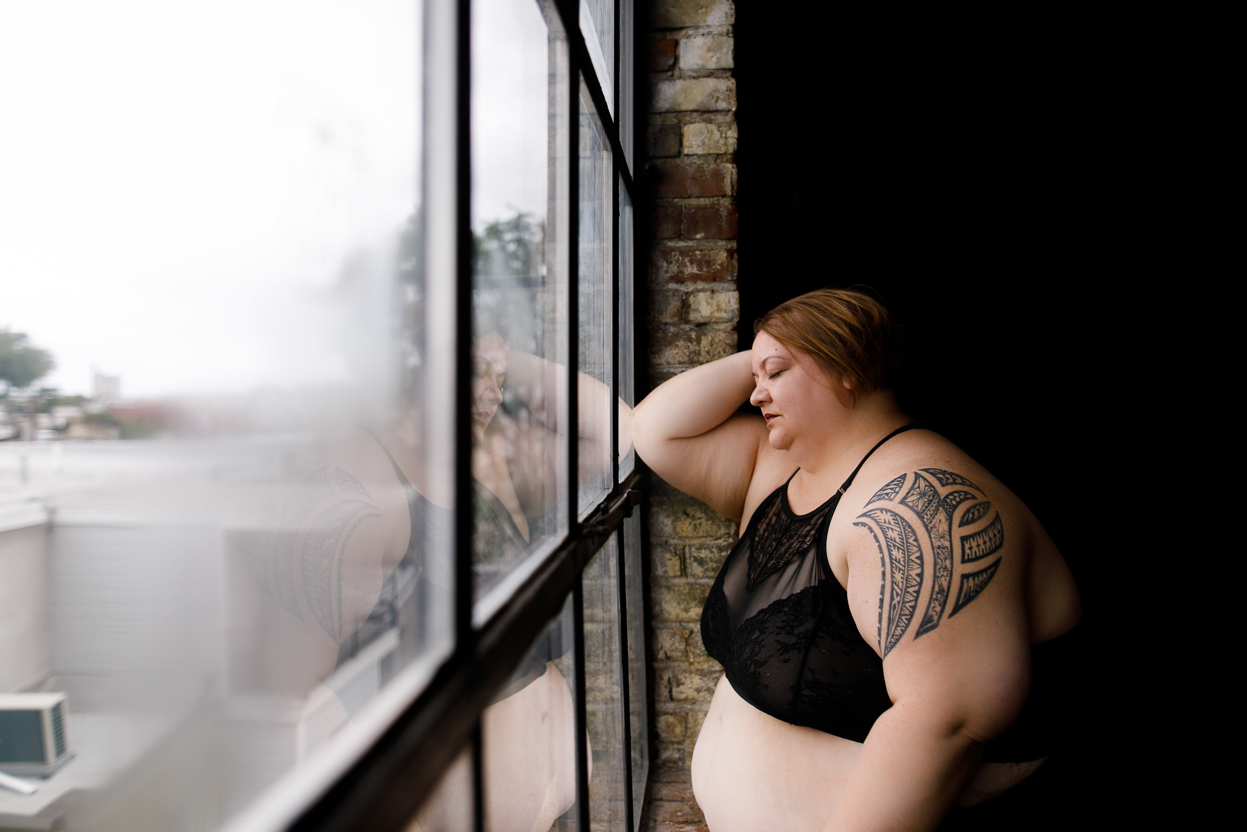 fat friendly body positive boudoir photographer Philadelphia 1