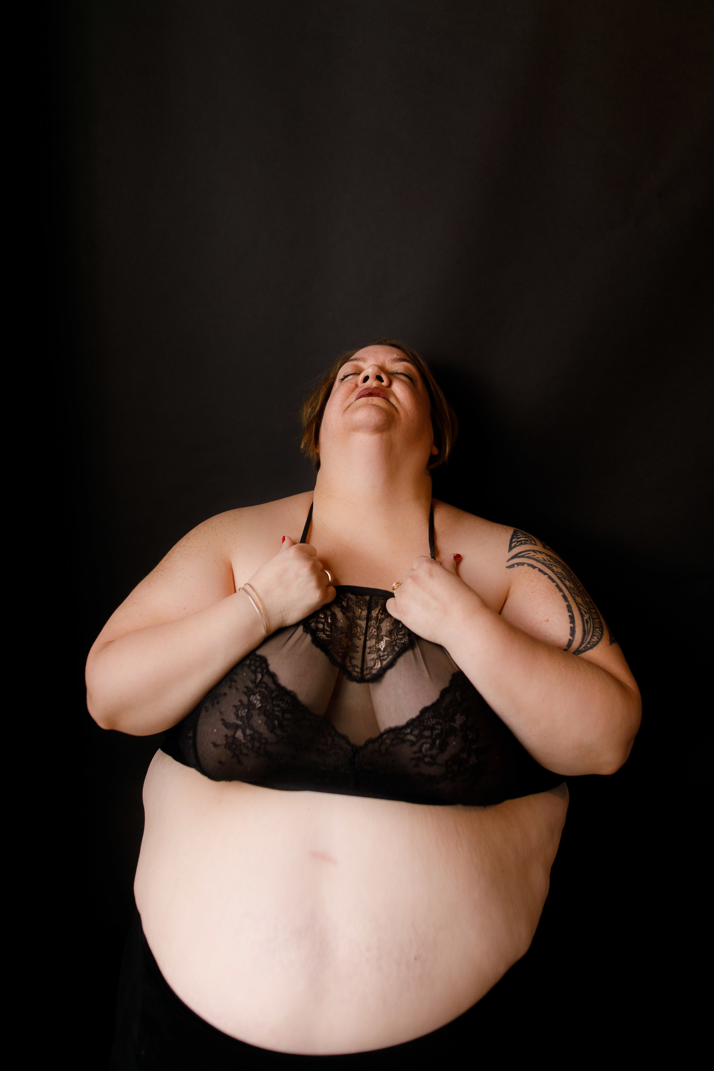 fat friendly body positive boudoir photographer Philadelphia 10