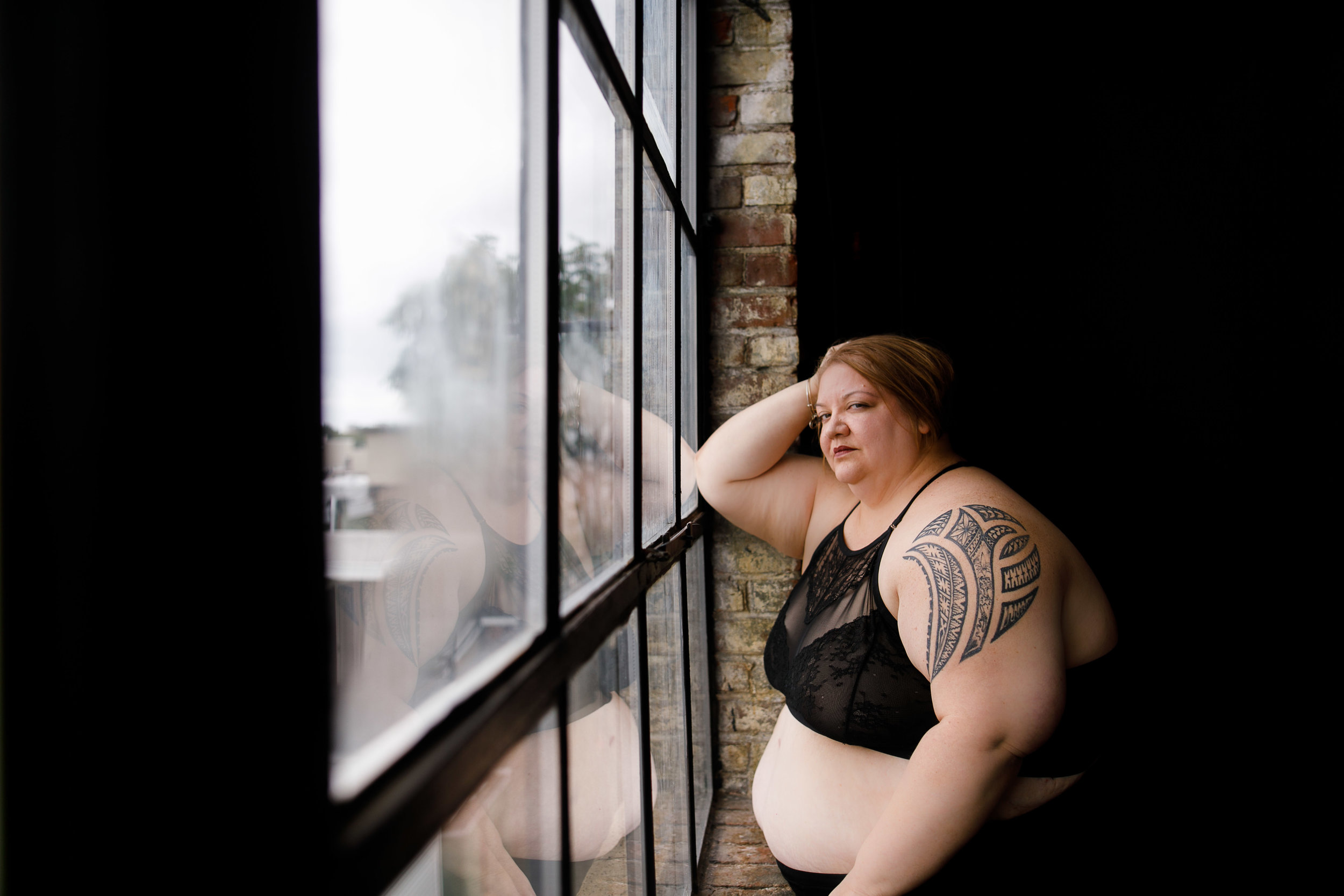 fat friendly body positive boudoir photographer Philadelphia 8