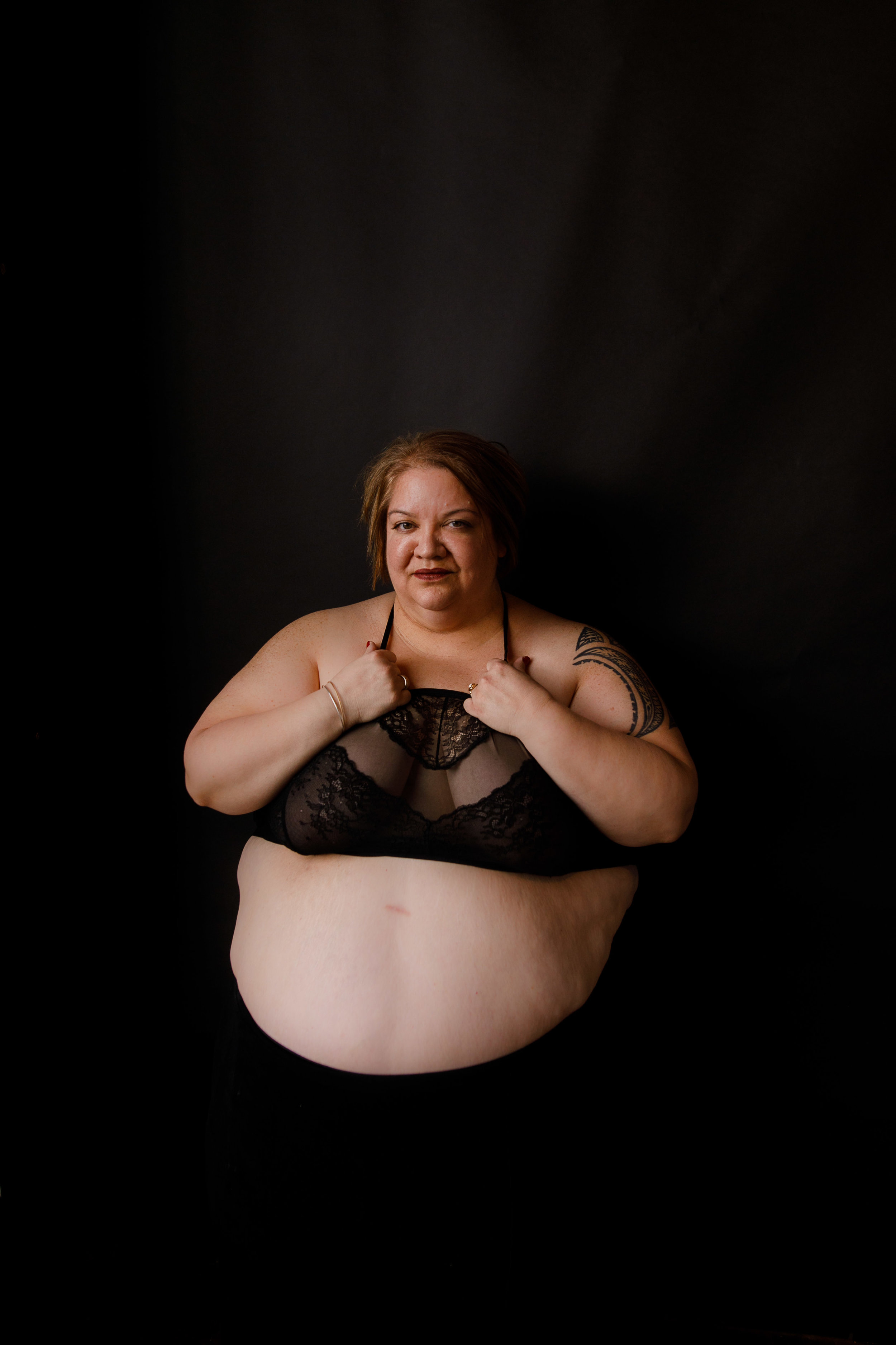 fat friendly body positive boudoir photographer Philadelphia 2