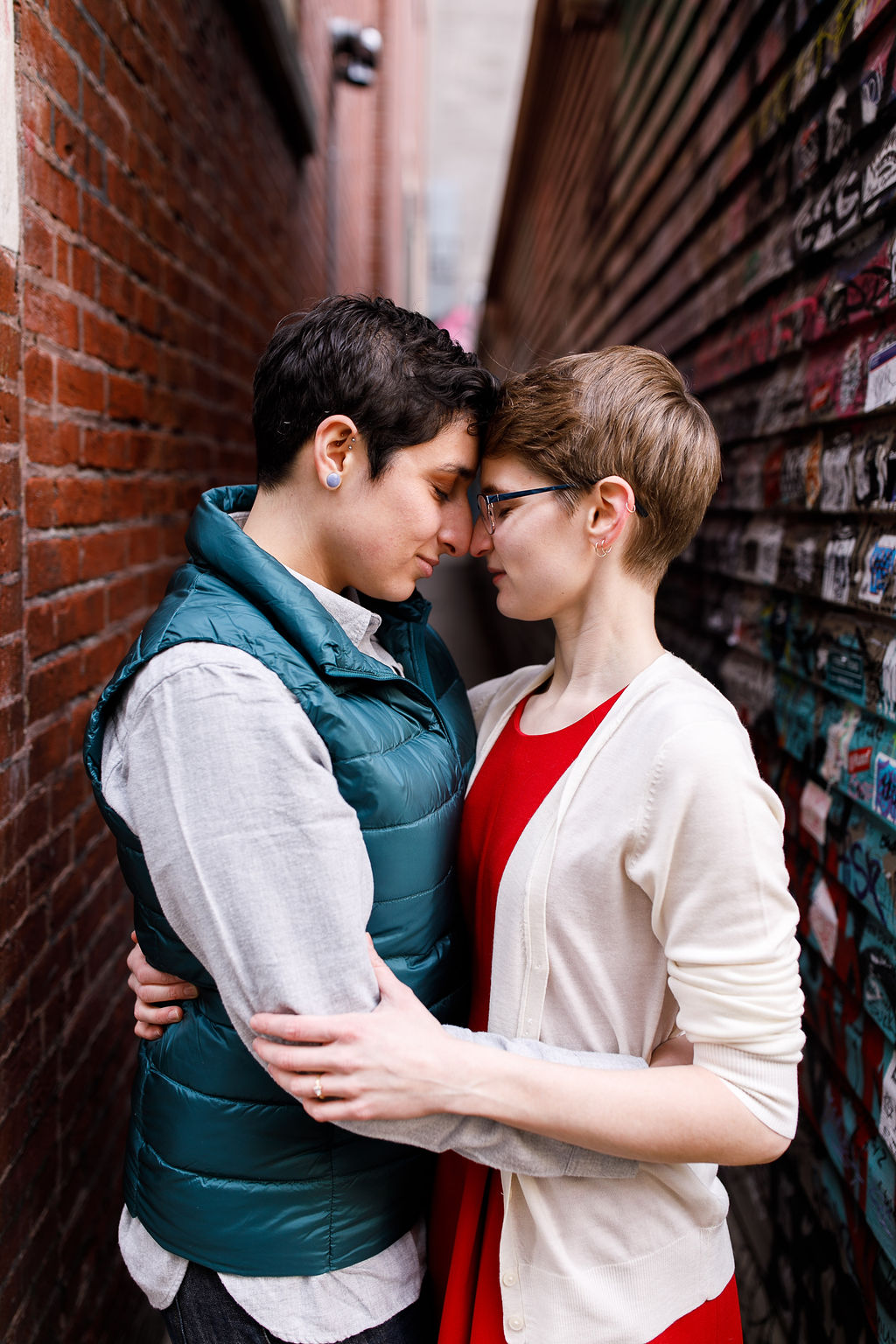Queer Fall Couples Shoot Outfit Ideas