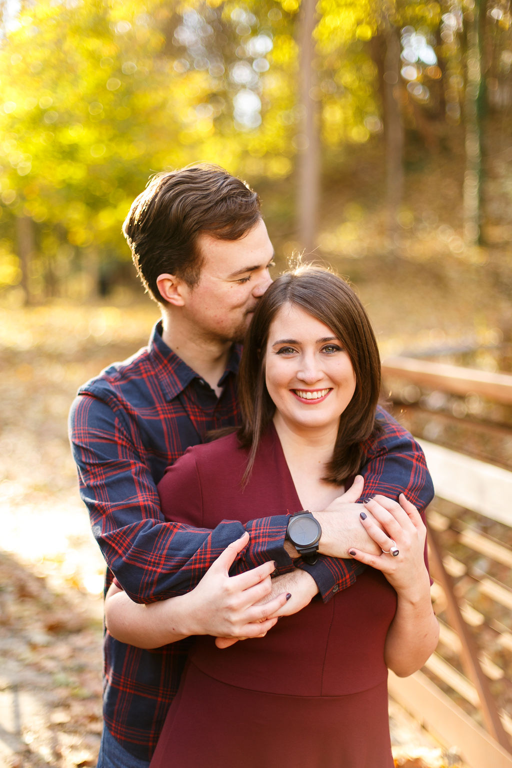 What to wear for fall engagement session