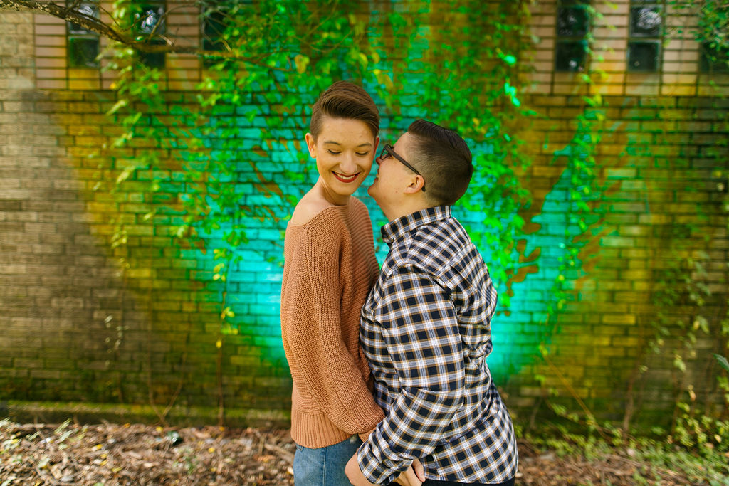 What to wear for engagement photos LGBTQ couples