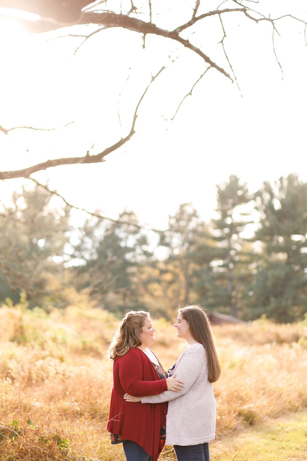Valley Forge Park Fall Lesbian Engagement Session 22.jpg