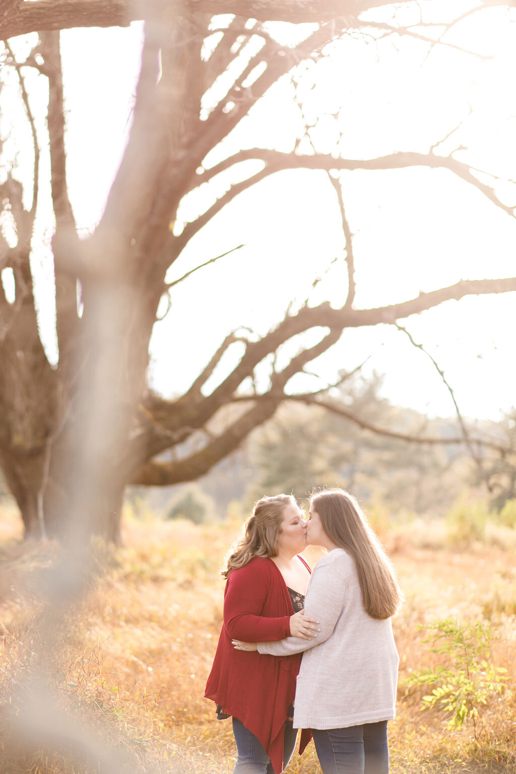 Valley Forge Park Fall Lesbian Engagement Session 25.jpg