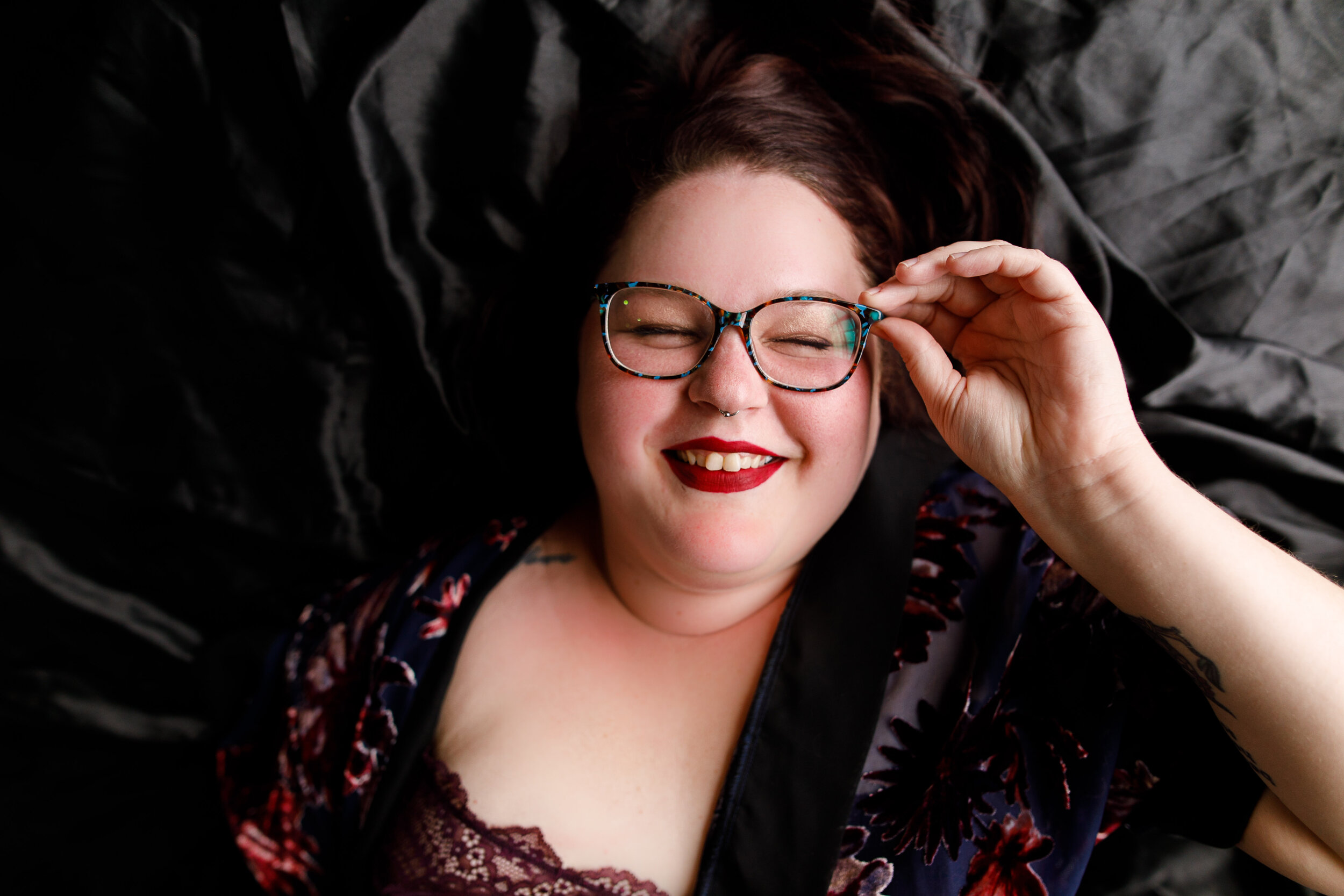 Fat and queer friendly boudoir photographers in Philly