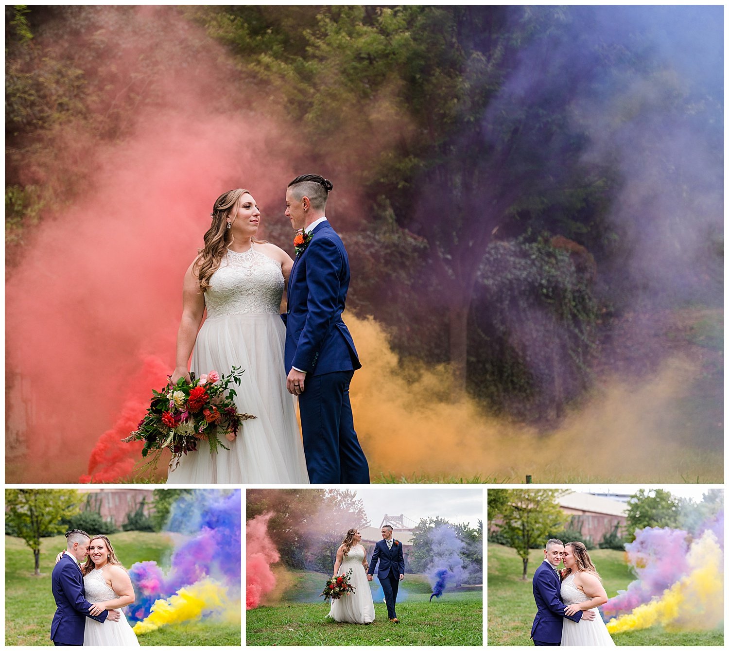 Philadelphia-wedding-smoke-bombs-rainbow-queer-lgbtq
