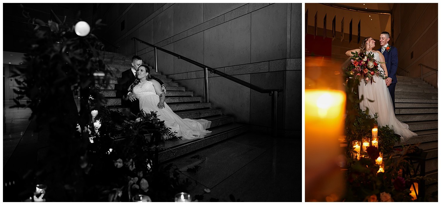 Constitution-center-fall-wedding-philly-dramatic-wedding-photos