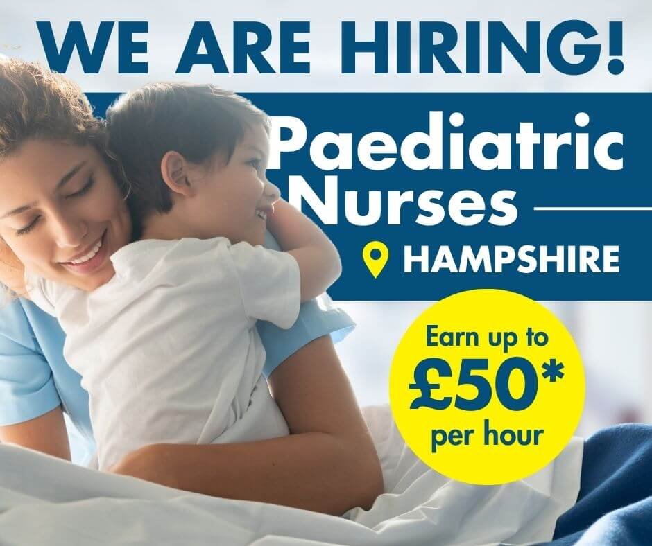 Paediatric nurses Hampshire