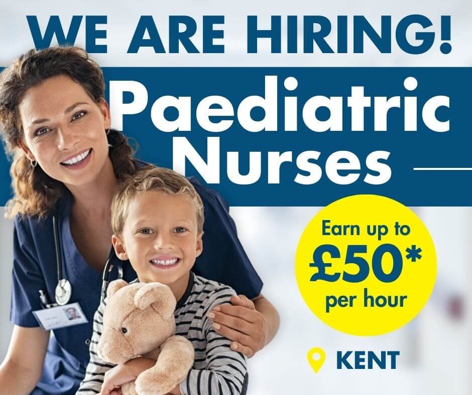 Paediatric nurses in Kent