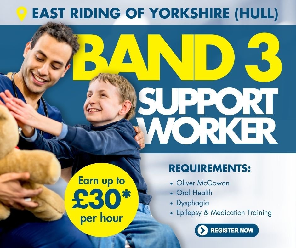 Band 3 Support Worker East Riding of Yorkshire