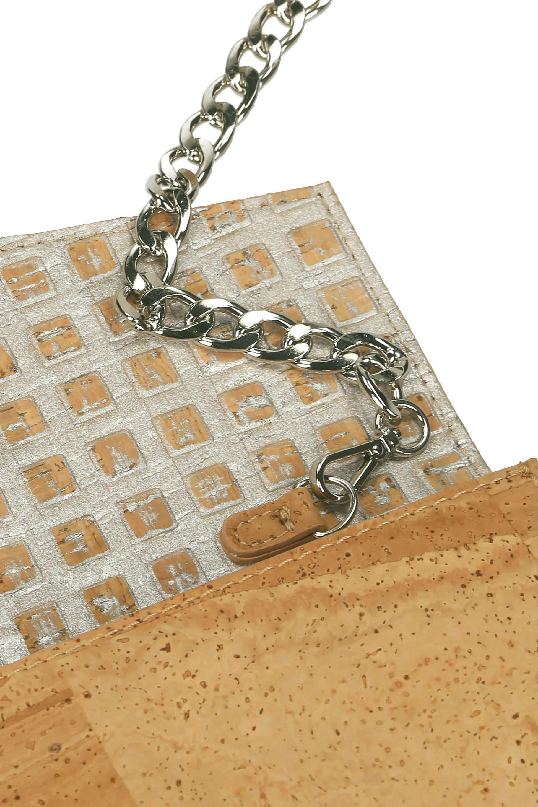 LE Suri Clutch Bag from Cork Material