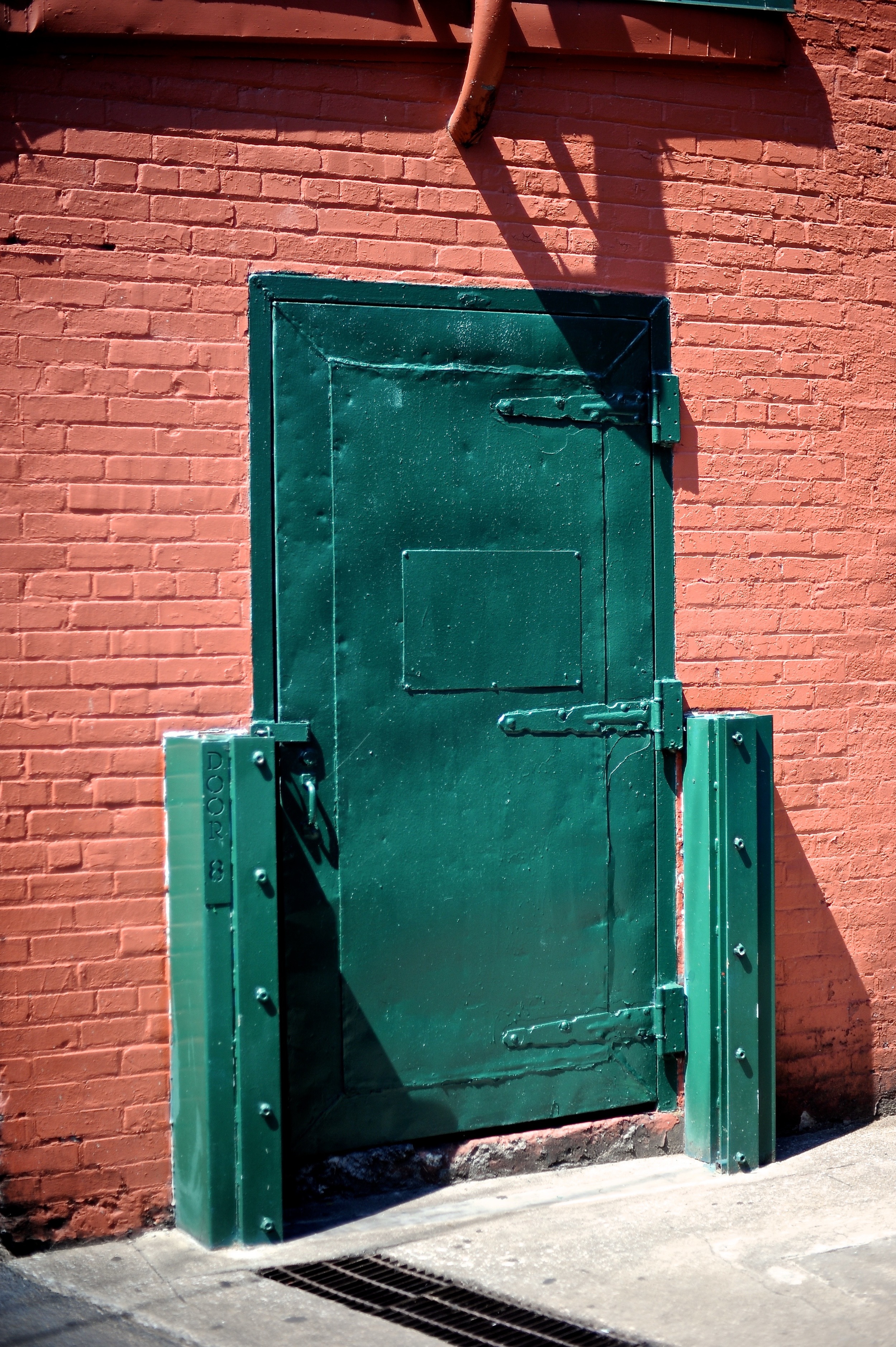 green door