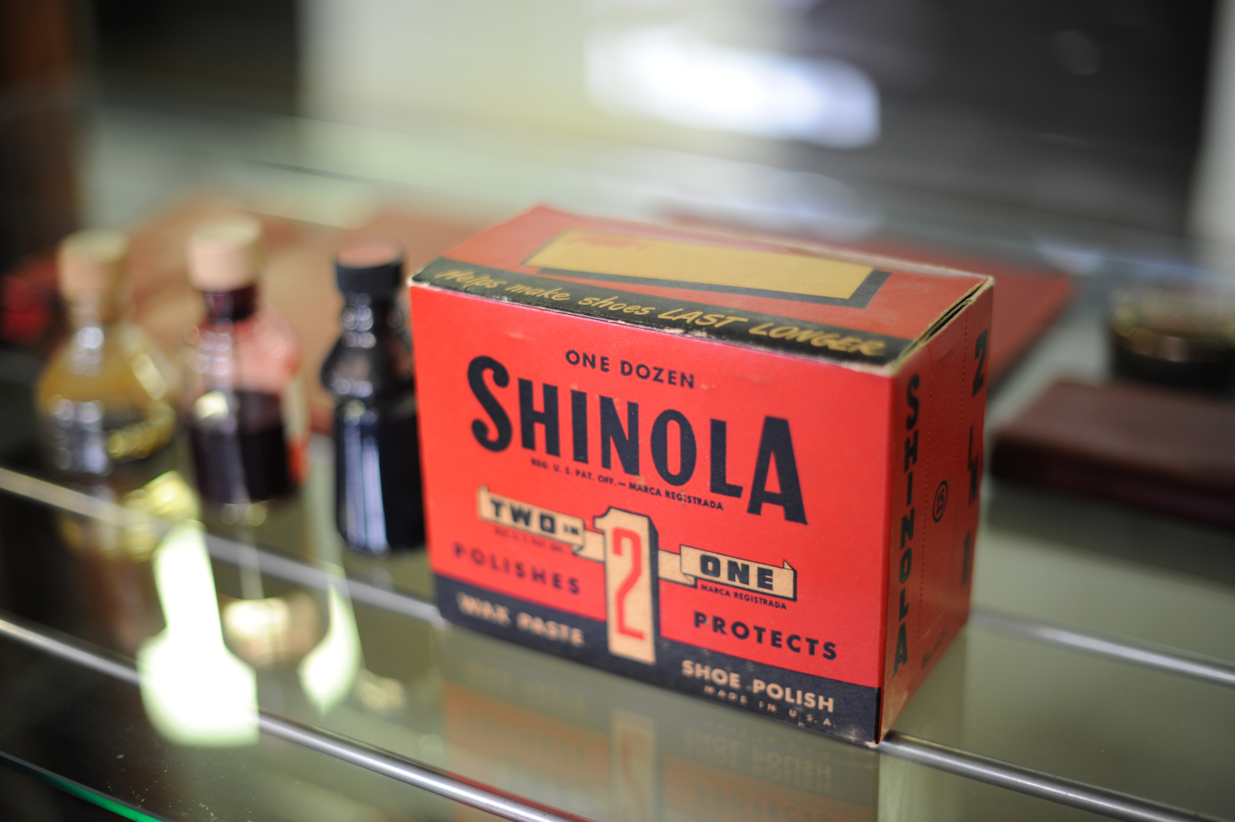 antique shinola box