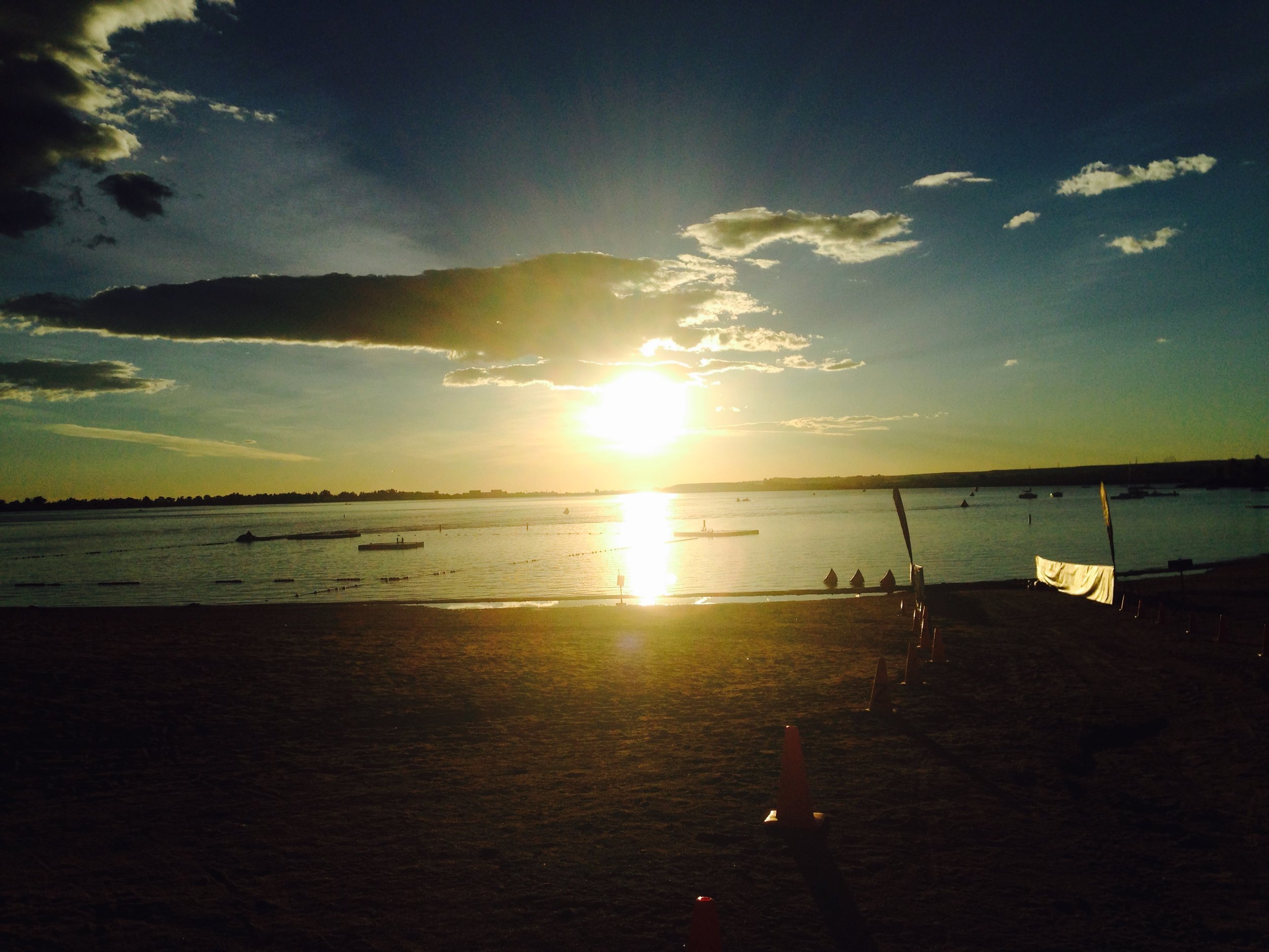 Boulder Reservoir Sunrise