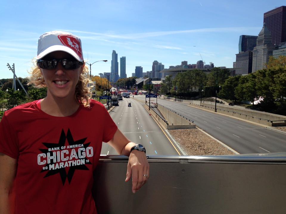 Getting ready to race Chicago Marathon