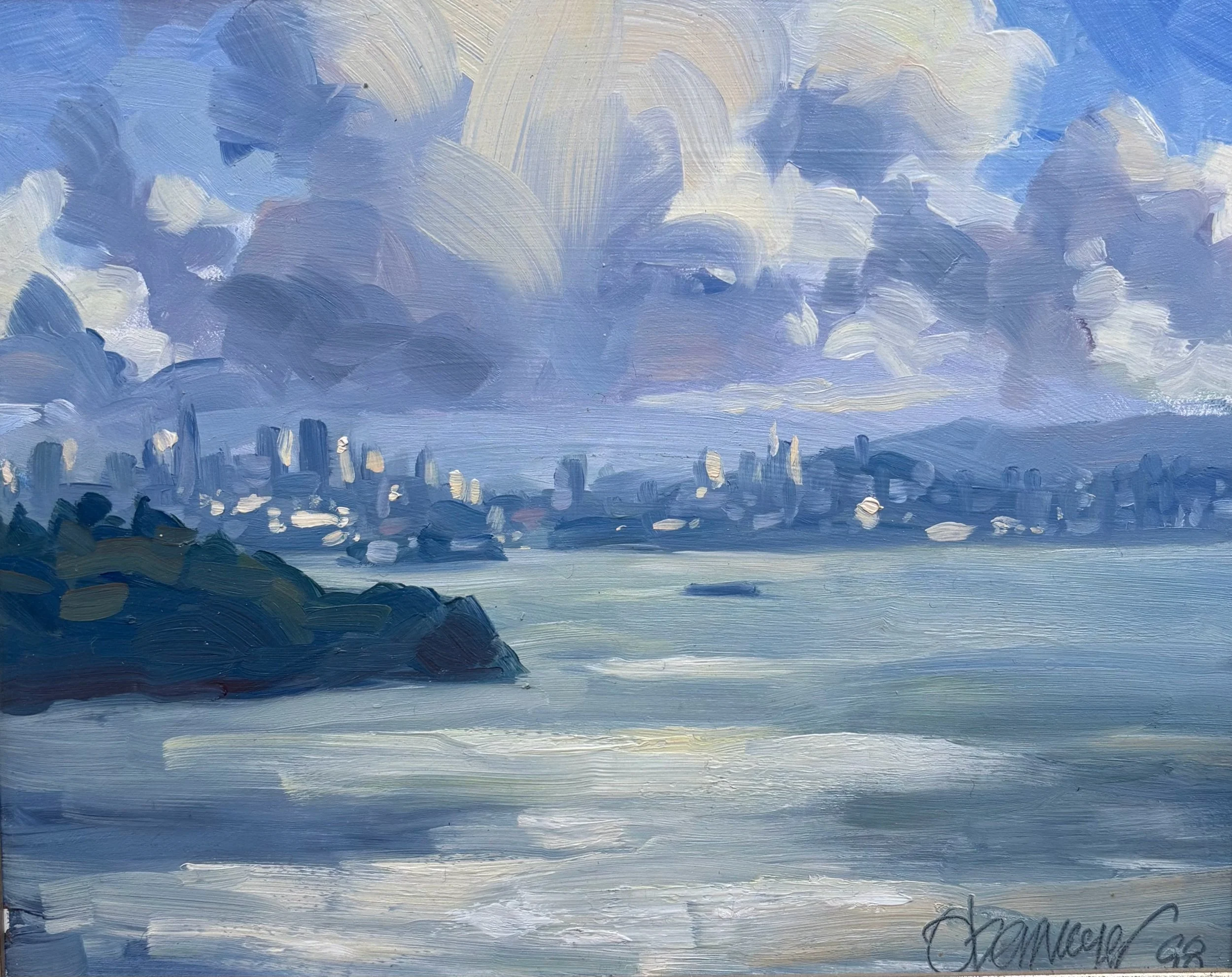 Michael Obermeyer San Francisco Plein Air Painting