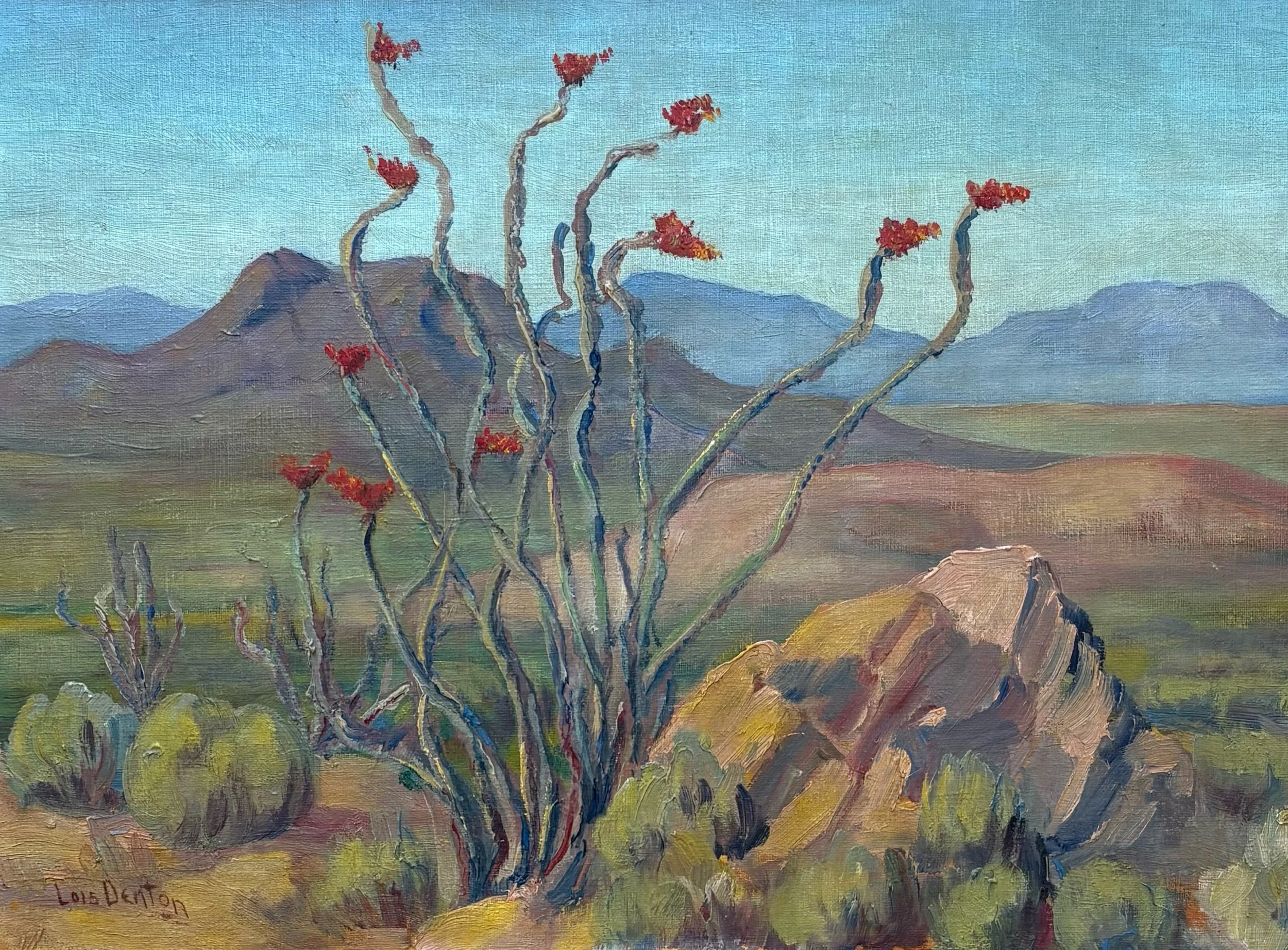 Lois Coleman Denton Texas Artist Original Painting