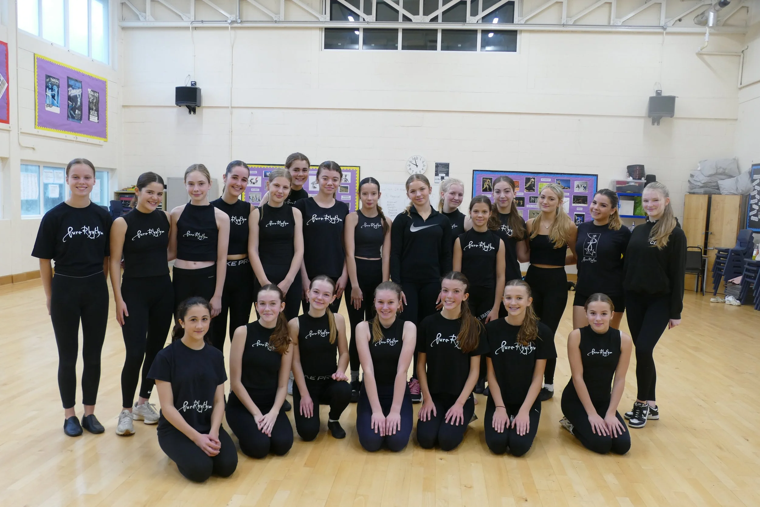      

 
   Meesha Garbett the ‘Red Beret Girl’ from the film Matilda visited Pure Rhythm to teach the dance from the film. All ages attended in two groups and had a great morning. Meesha also shared lots of information about filming and training wit