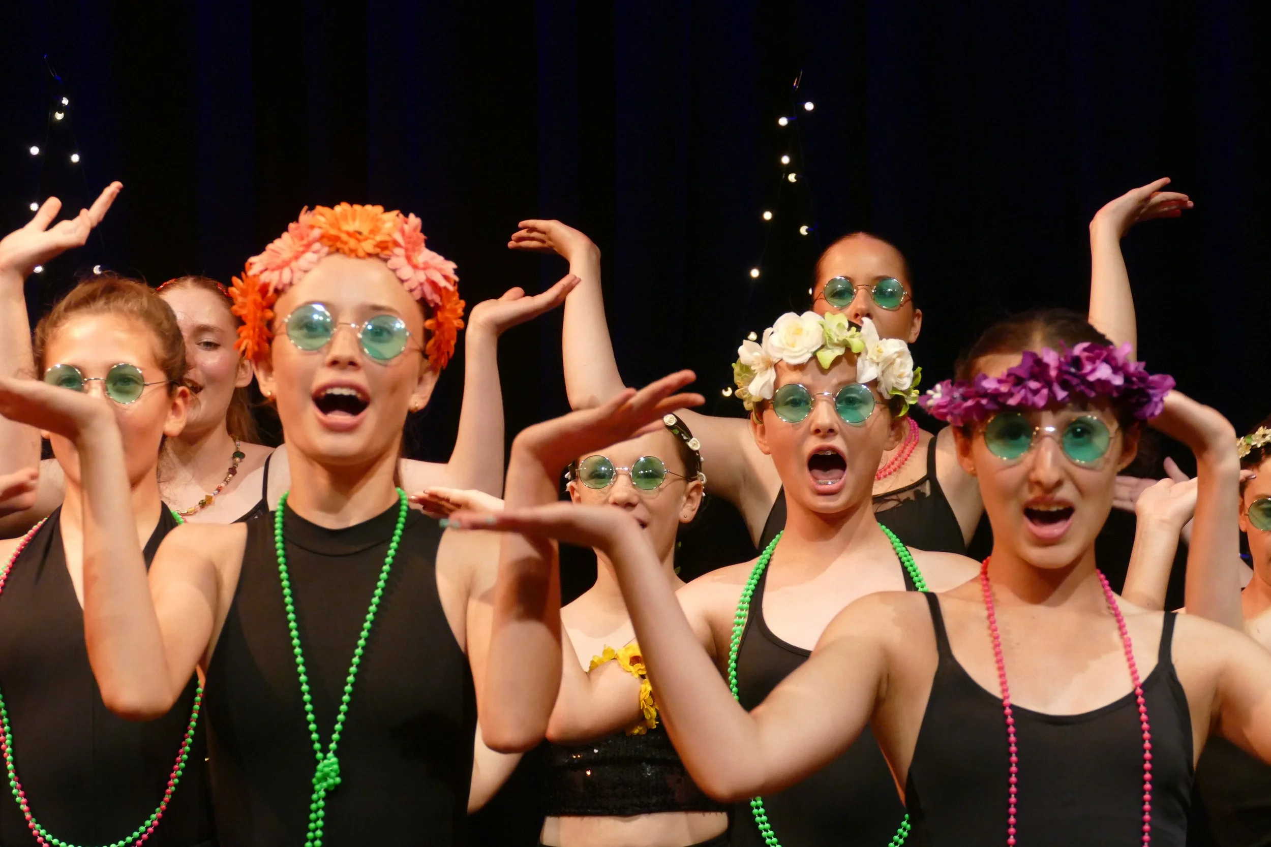      

 
   We had  a fabulous summer school week with Pure Rhythm and Non Pure Rhythm students attending 10-5 for a week with a performance on the last Day. With students aged 7-16 split into groups we worked on some fun Musical Theatre songs and Da