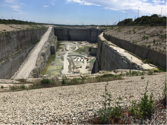 Construction of the Stage 1 Resevoir