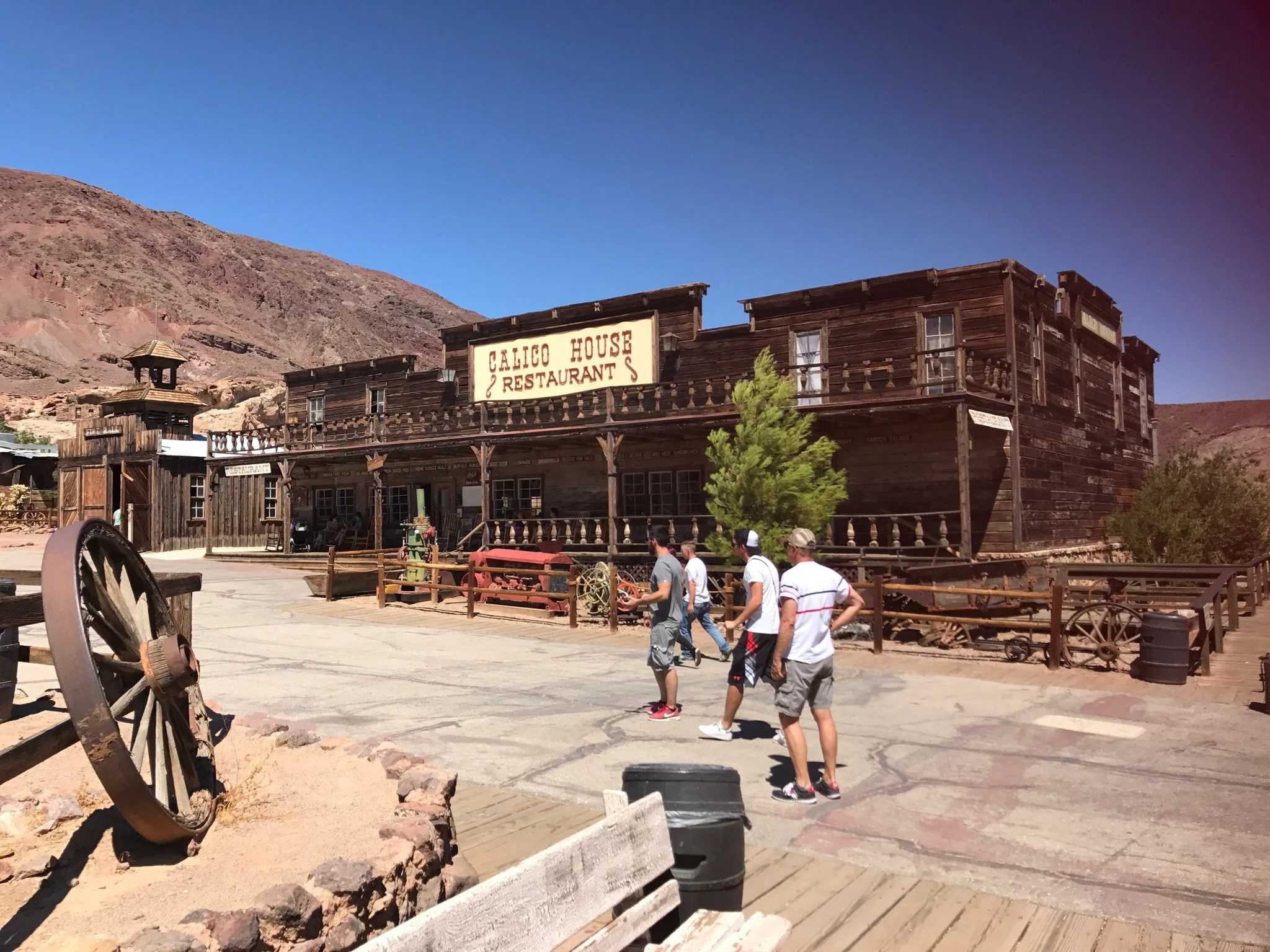 Jose Rodriguez visited the ghost town of Calico located in Southern California.