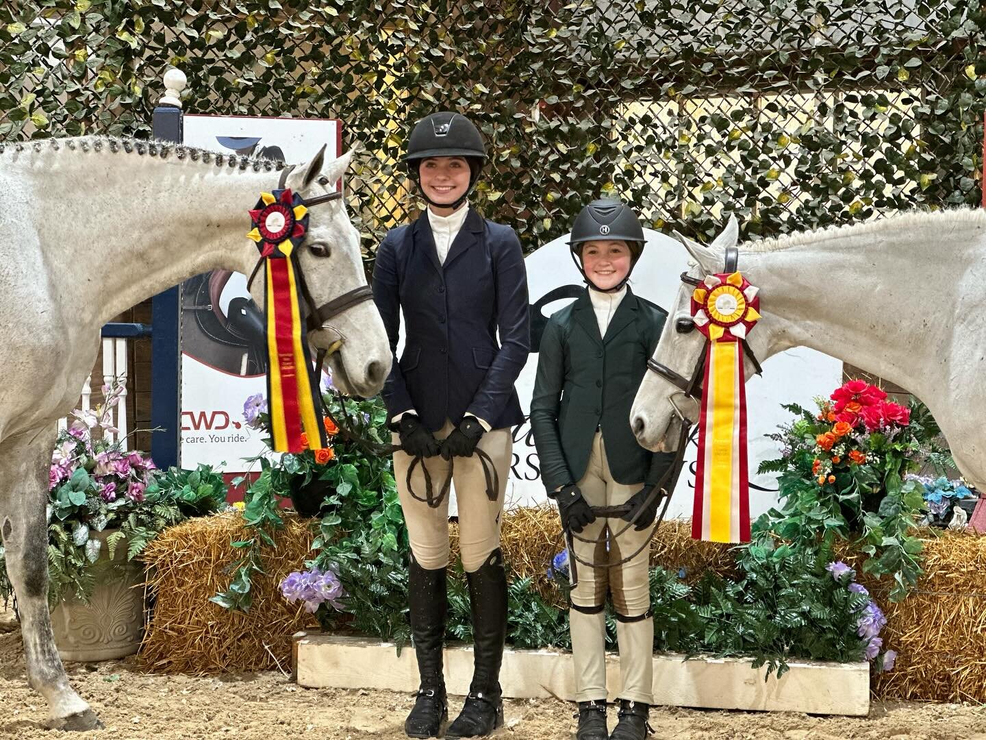 Quick yet successful show at the Partridge Run February National! Horses and kids were great!

-Greyson and Hannah Amig ended up Champion in the Children's Hunters

-Stonewall Texas and Brynn Bear stepped up to show against the Older Children's to fi
