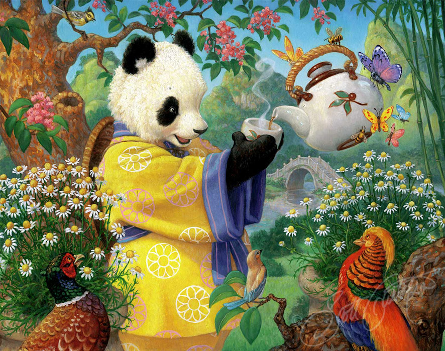 Celestial Seasonings Panda