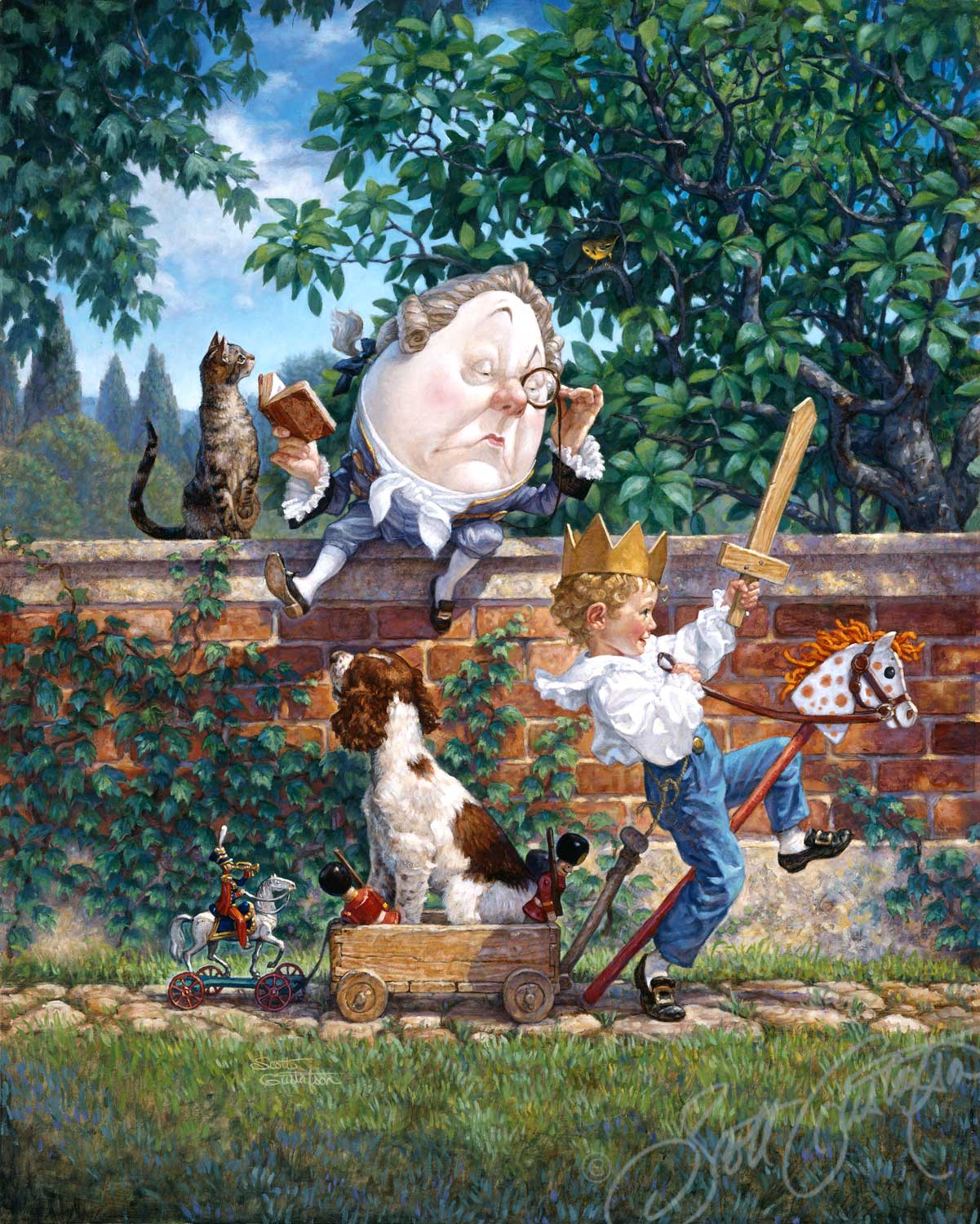 Nursery Rhyme Prints The Art Of Scott Gustafson Nursery Rhyme Prints The Art Of