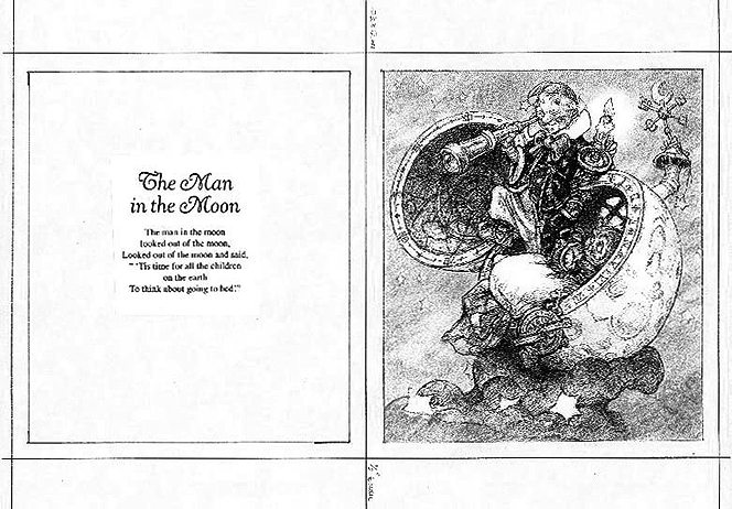 Value study and page layout
